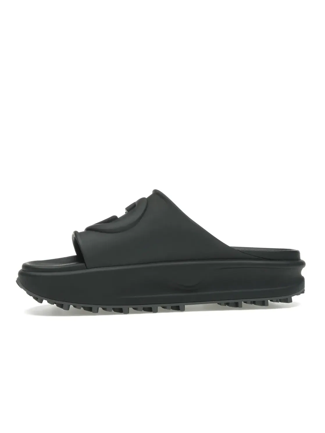 Шлепанцы мужские Gucci Interlocking G Slide — изображение 3 из 4, черный