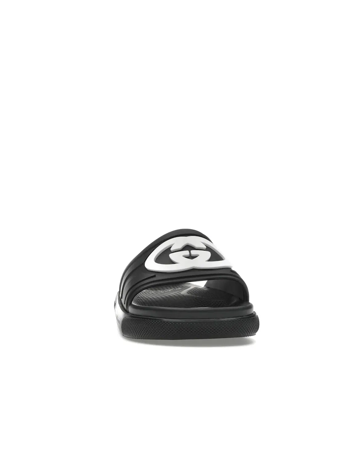 Шлепанцы мужские Gucci Interlocking G Slide — изображение 2 из 4, черный