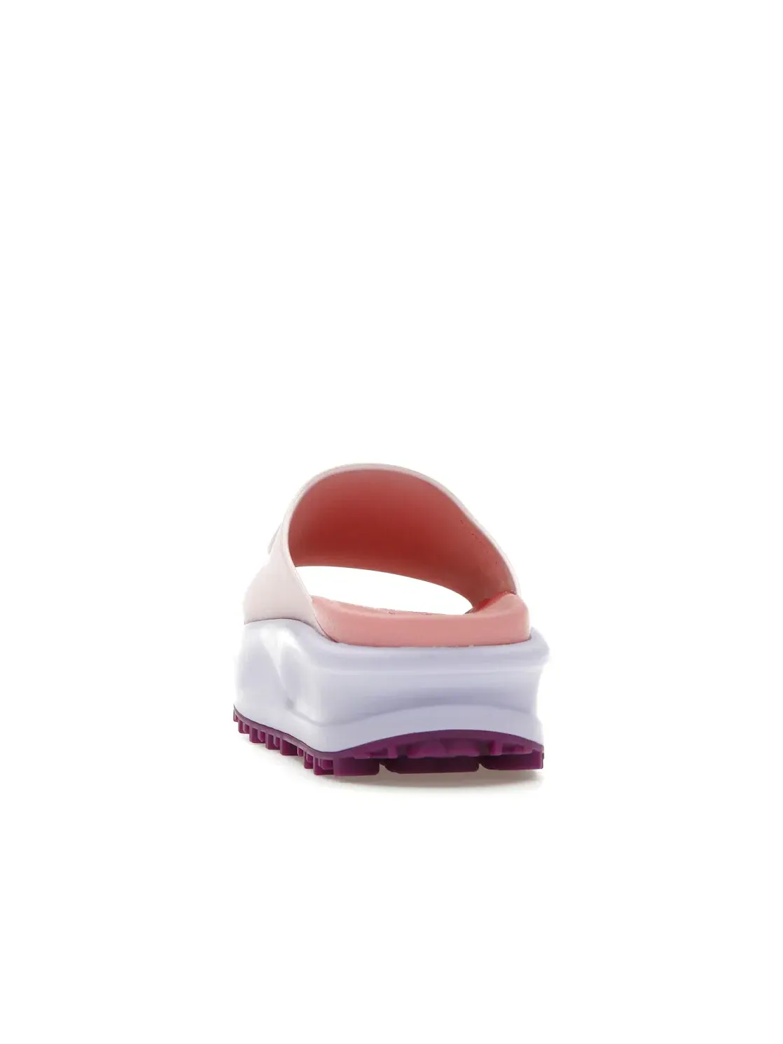 Шлепанцы Gucci Interlocking G Slide — изображение 4 из 4, розовый/фиолетовый