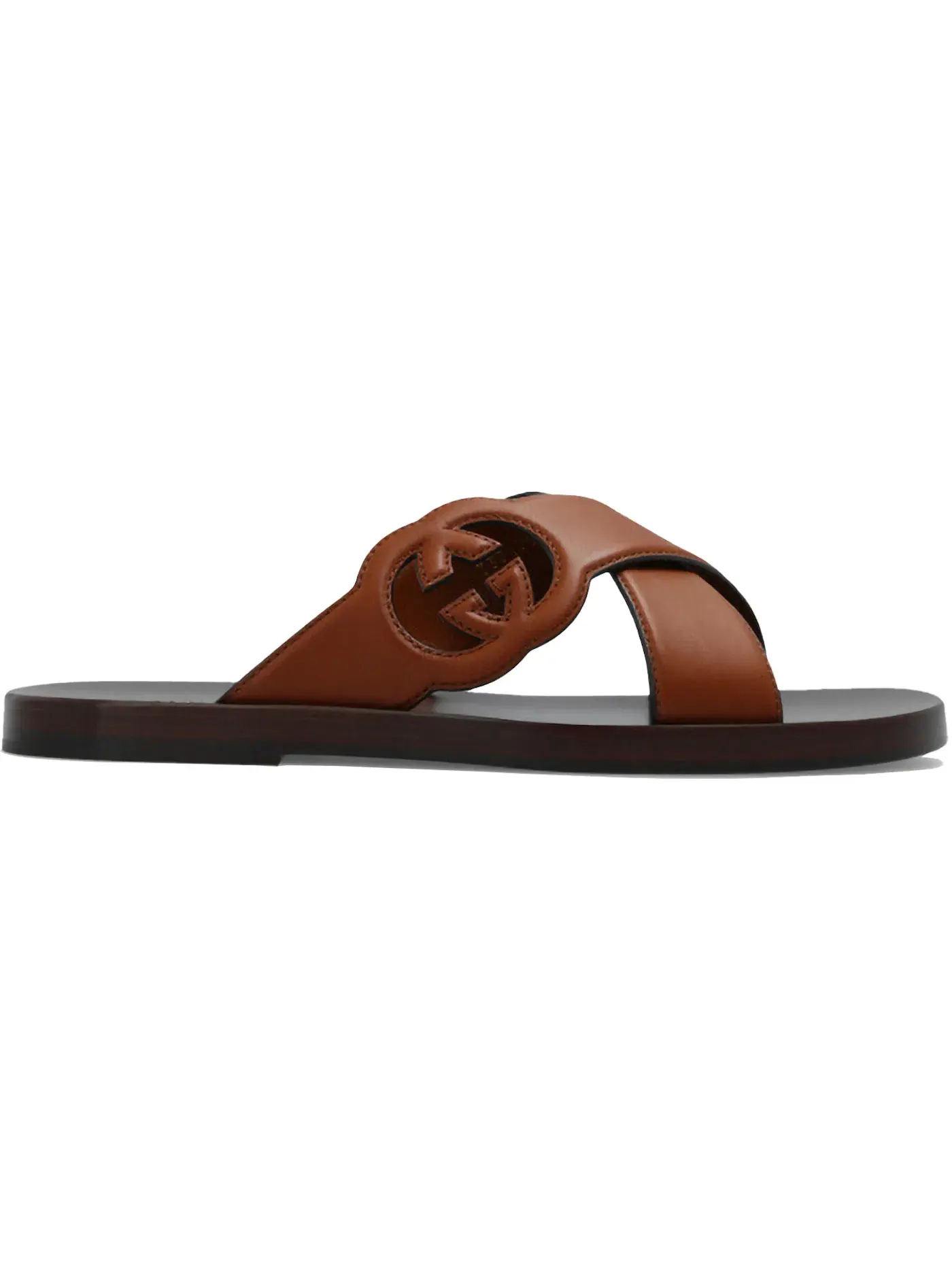 Шлепанцы мужские Gucci Interlocking G Slide Sandal