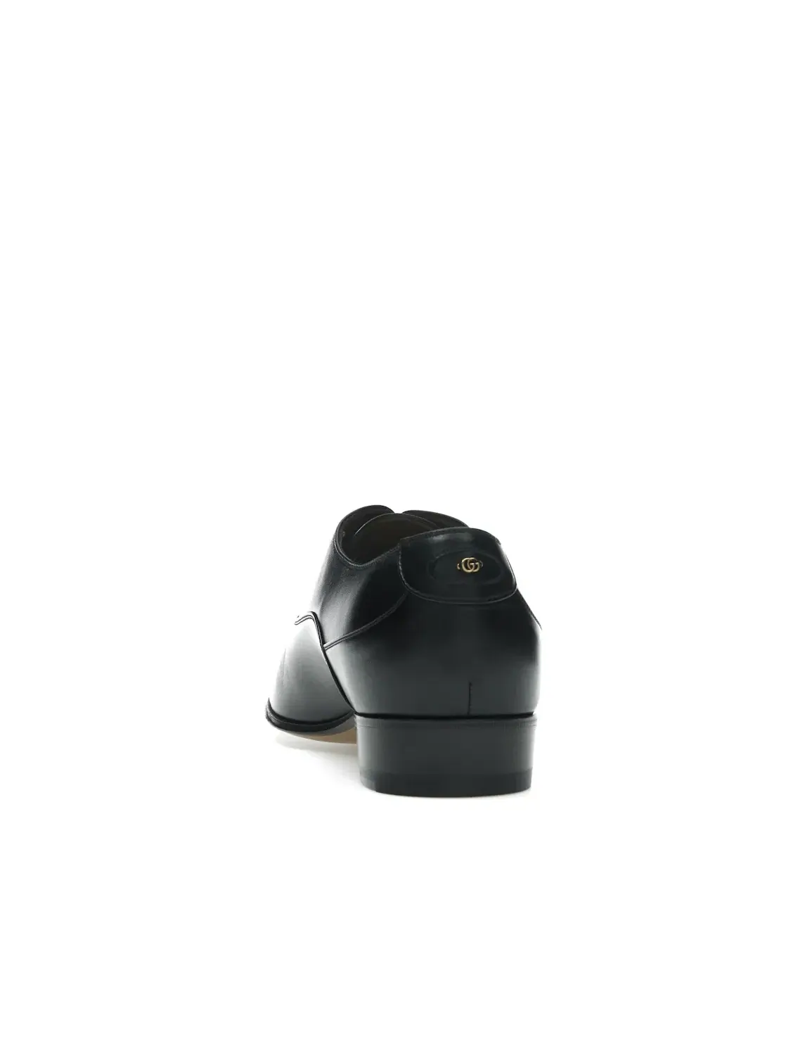 Оксфорды Gucci Lace-up Shoe With Double G — изображение 4 из 4, черный
