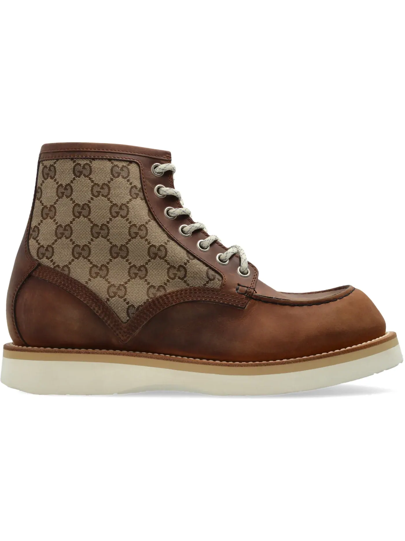 Ботинки мужские Gucci Laced Ankle Boot, на шнуровке