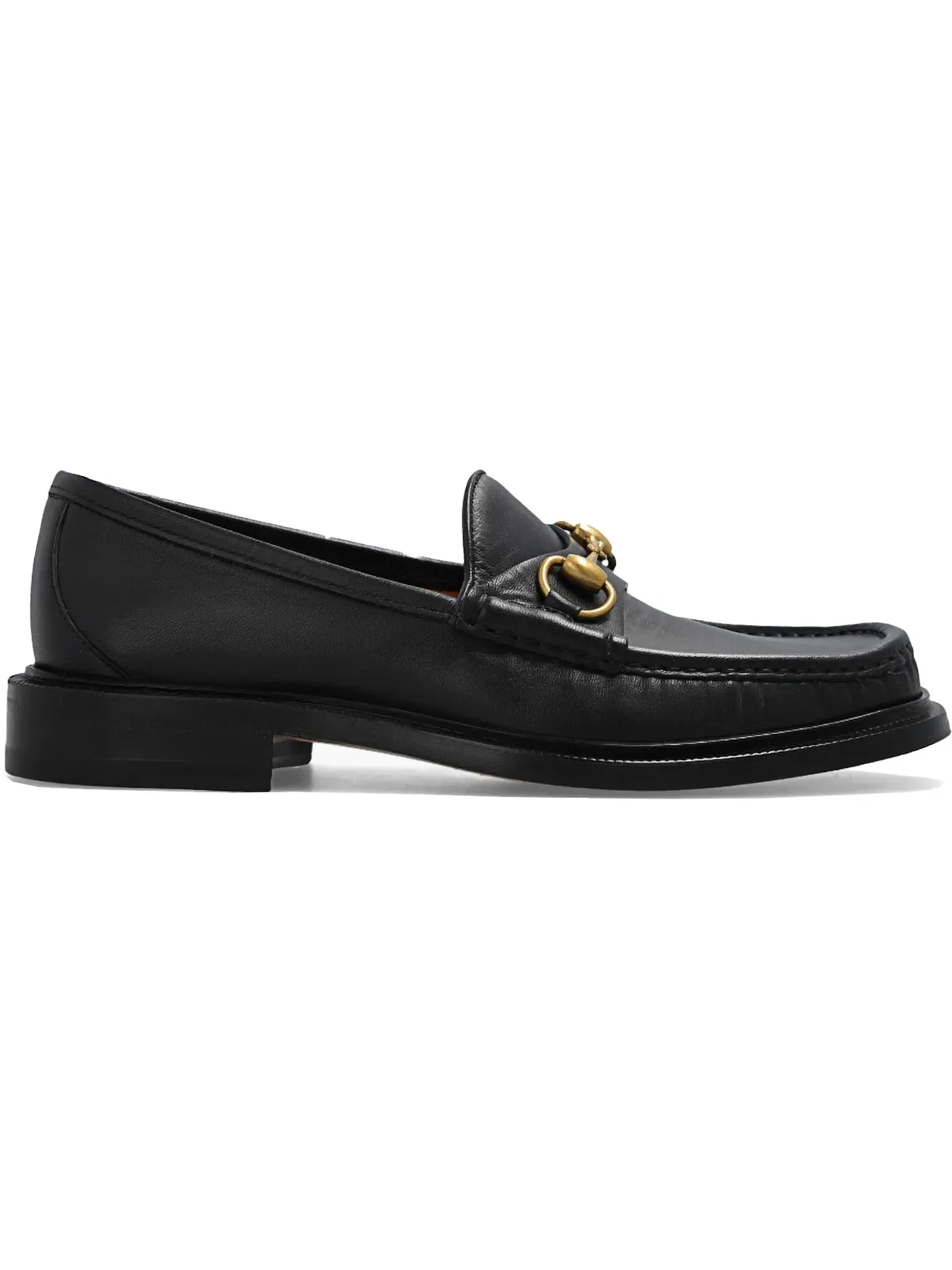 Лоферы мужские Gucci Loafer Horsebit, кожаные
