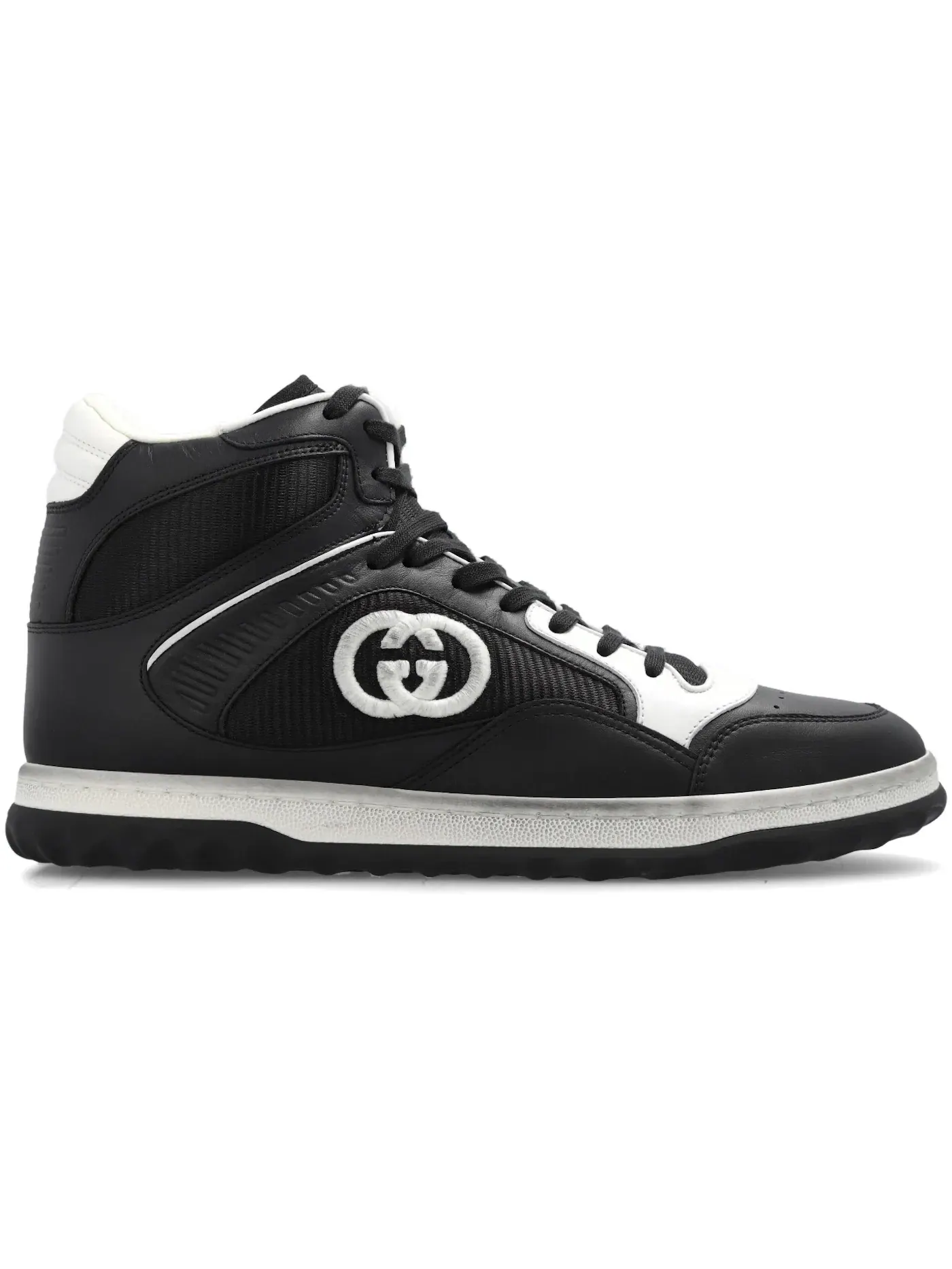 Кроссовки Gucci MAC80 High — изображение 1 из 1, черный/белый
