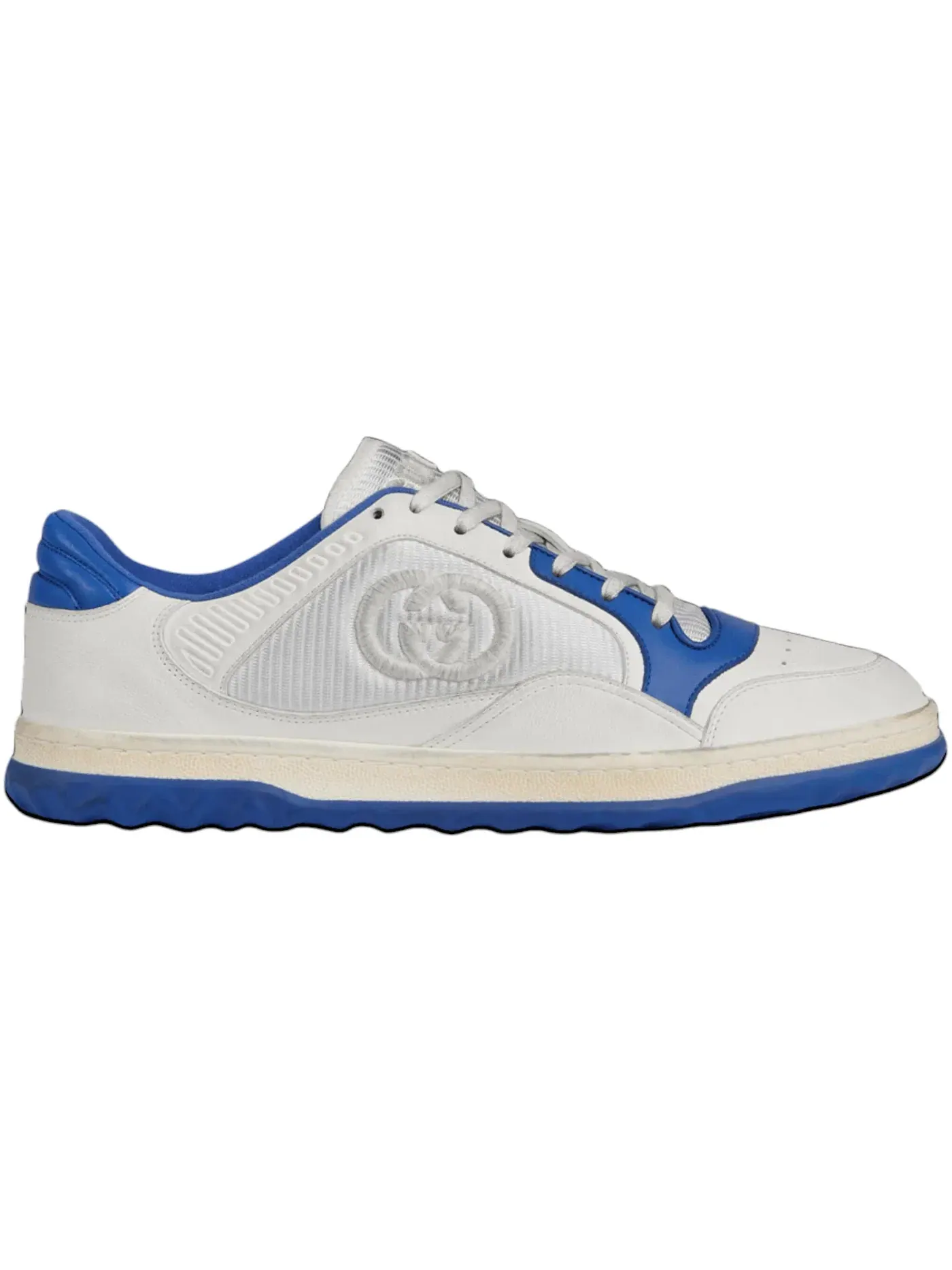 Кроссовки мужские Gucci MAC80 Off-White Blue — изображение 1 из 1, белый синий