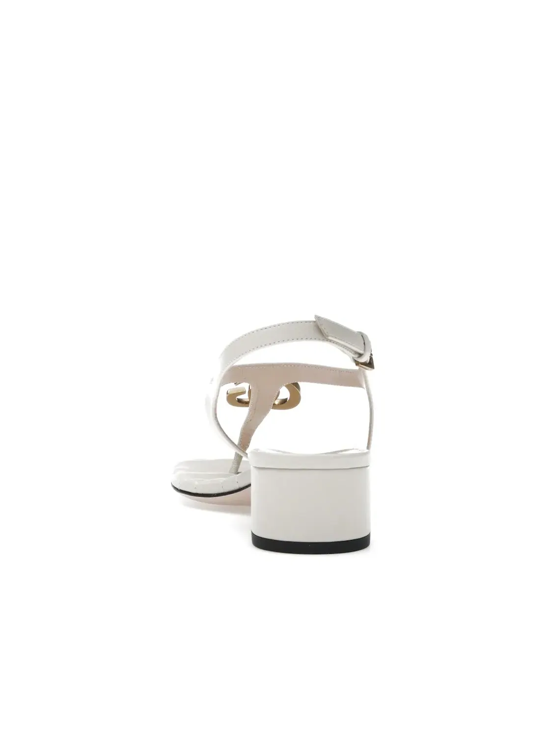 Сандалии женские Gucci Marmont Double G Sandal — изображение 4 из 4, белый