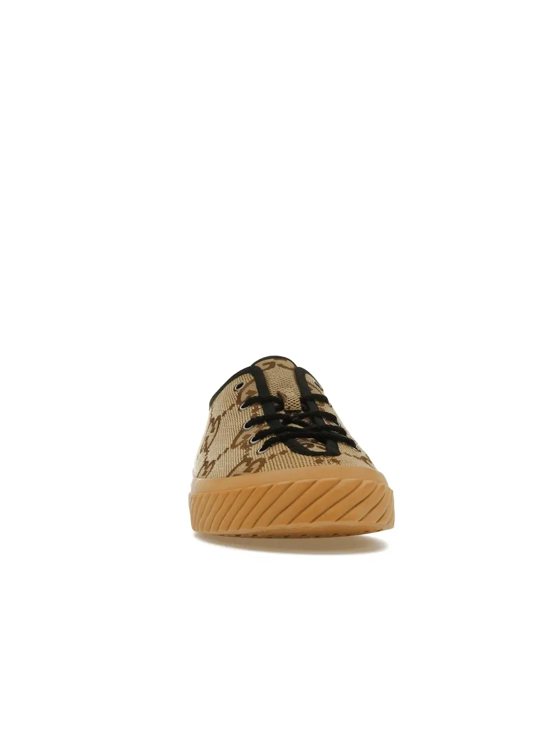 Кроссовки мужские Gucci Maxi GG Low Top, с принтом GG — изображение 2 из 4, бежевый