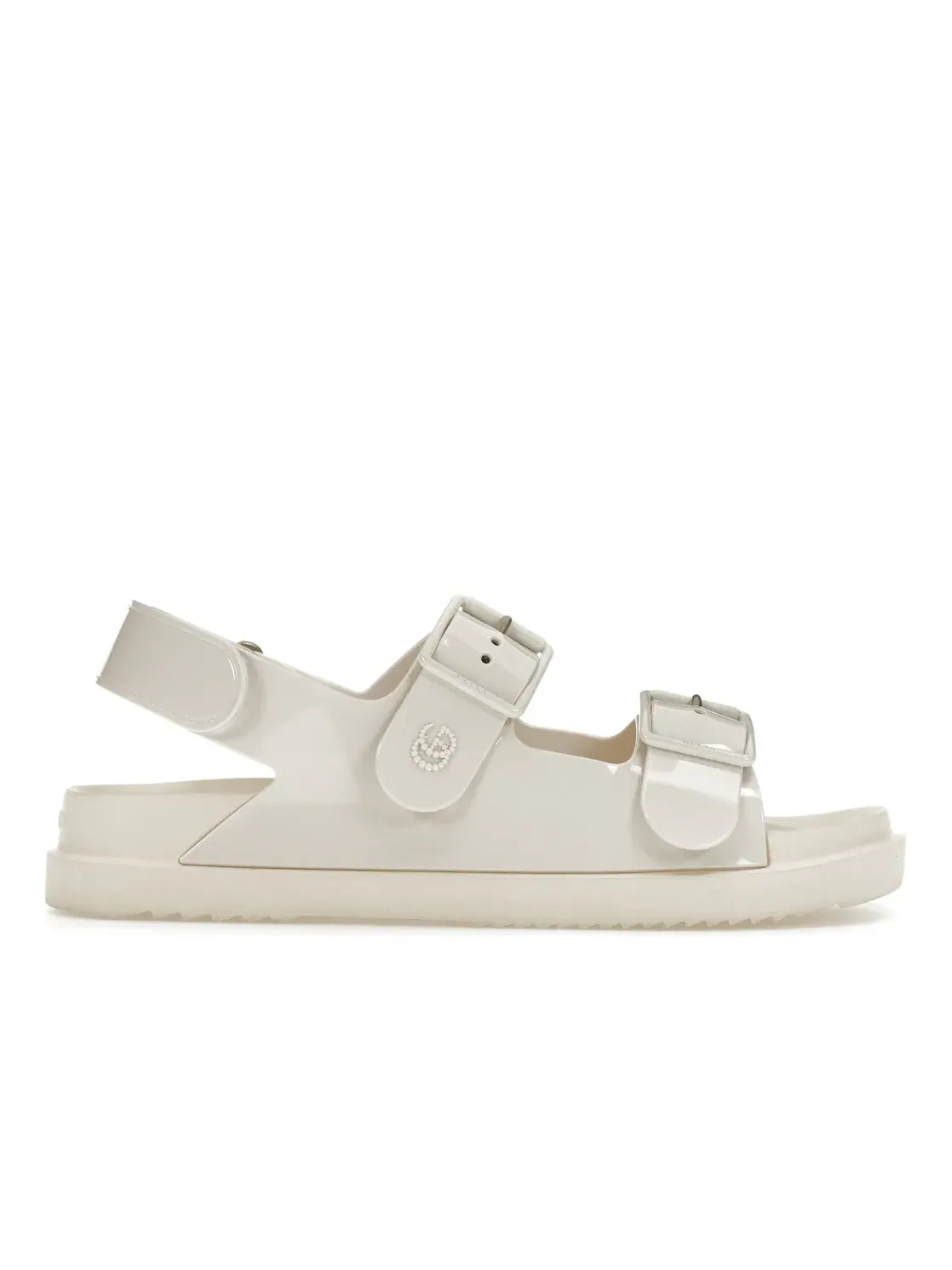 Сандалии женские Gucci Mini Double G Off White