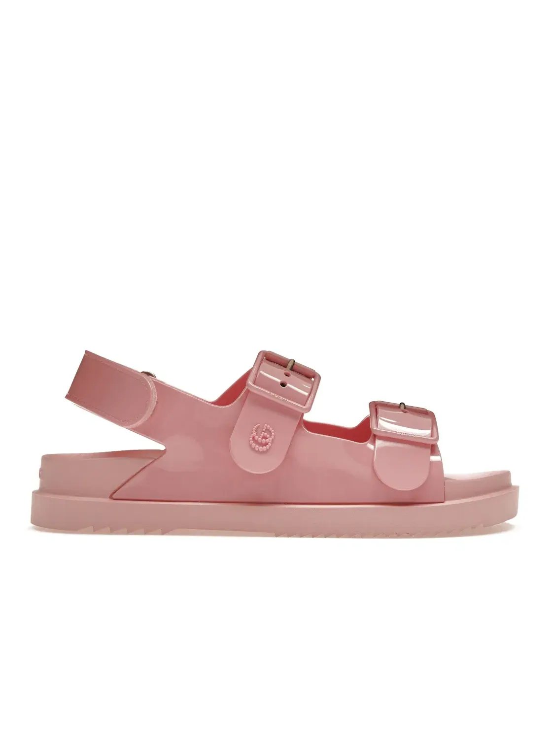 Сандалии женские Gucci Mini Double G Sandal, резиновые
