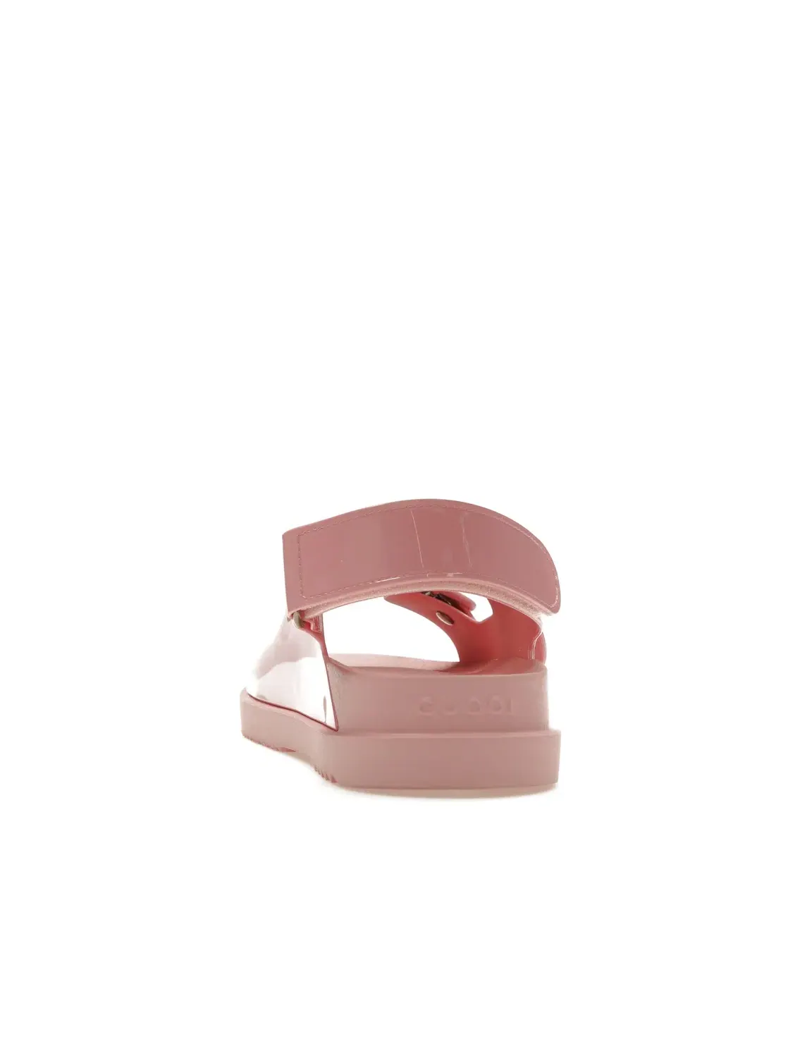 Сандалии женские Gucci Mini Double G Sandal, резиновые — изображение 4 из 4, розово-бежевый оттенок