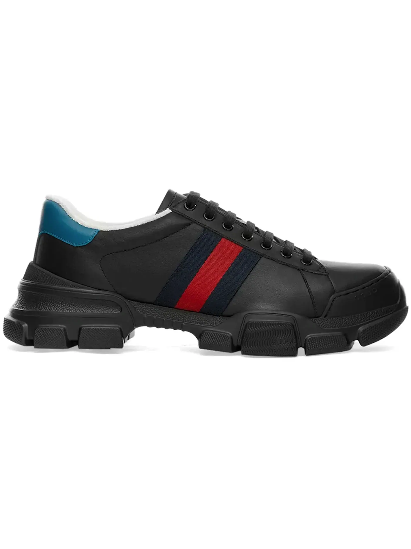 Кроссовки мужские Gucci Nathan Web Marathon, кожаные — изображение 1 из 1