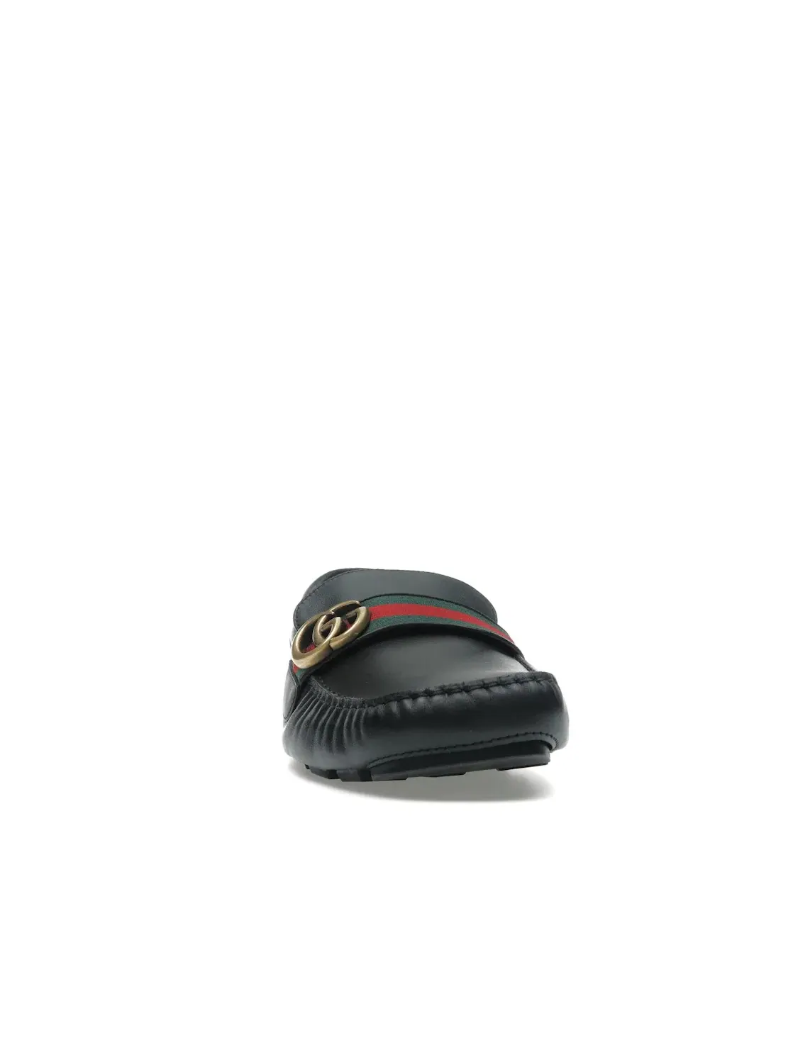 Лоферы мужские Gucci Noel Driver Loafer, кожаные — изображение 2 из 4, черный