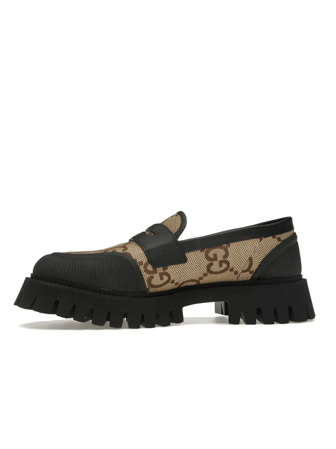 Лоферы мужские Gucci Novo GG Loafer — изображение 3 из 4, черный