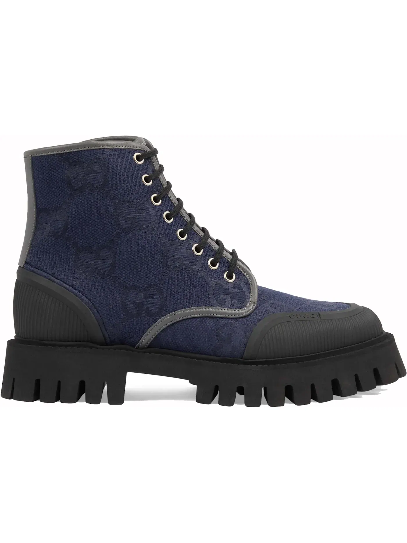 Ботинки мужские Gucci Novo Lug-Sule Ankle Booties, с рифленой подошвой