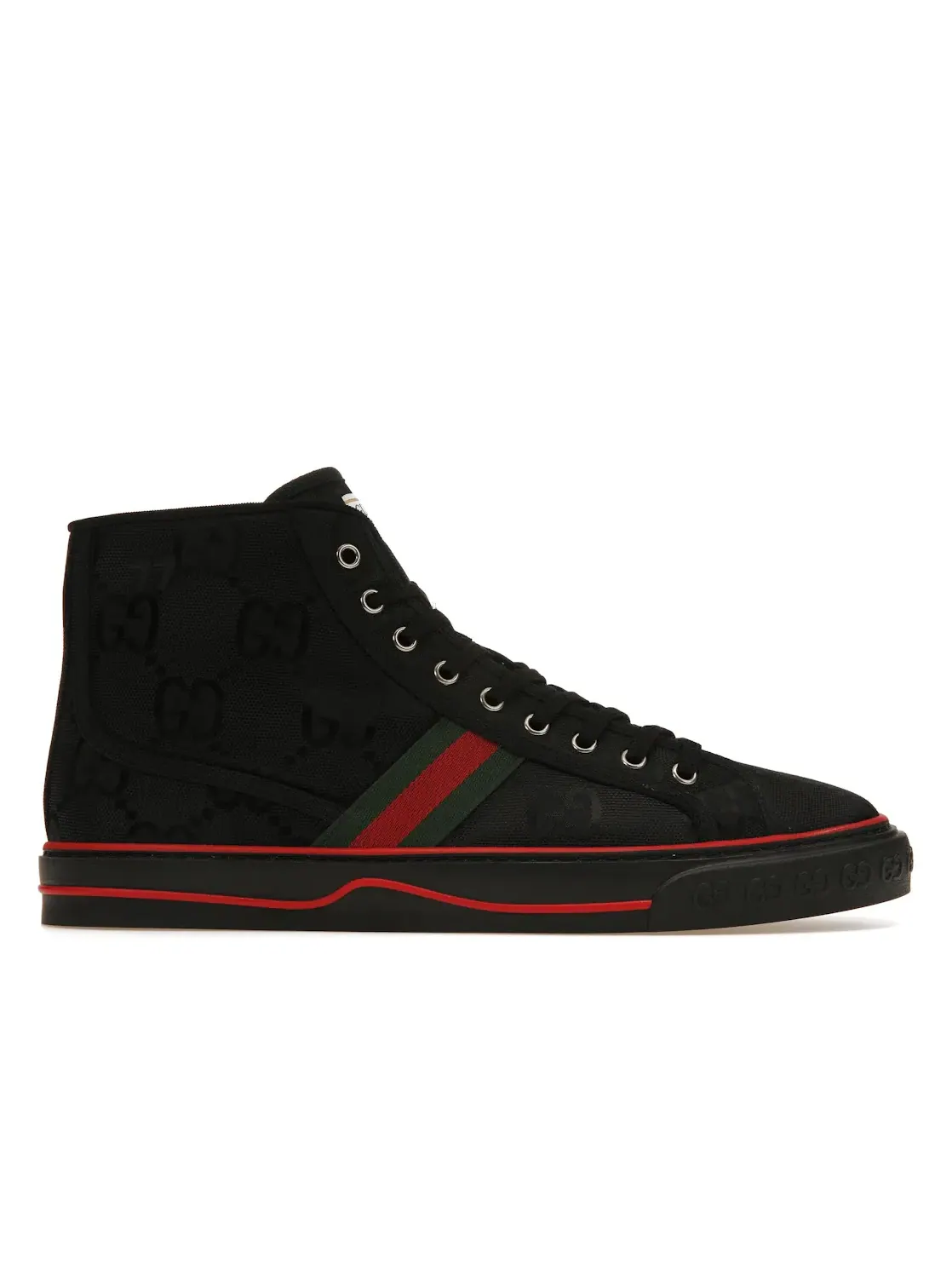Кроссовки мужские Gucci Off The Grid High Top, высокие — изображение 1 из 4, черный