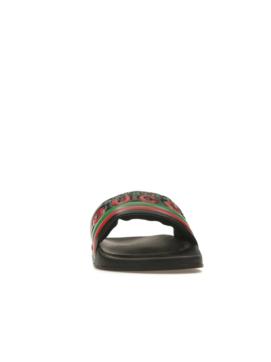Шлепанцы Gucci Original Gucci, кожаные — изображение 2 из 4, черный