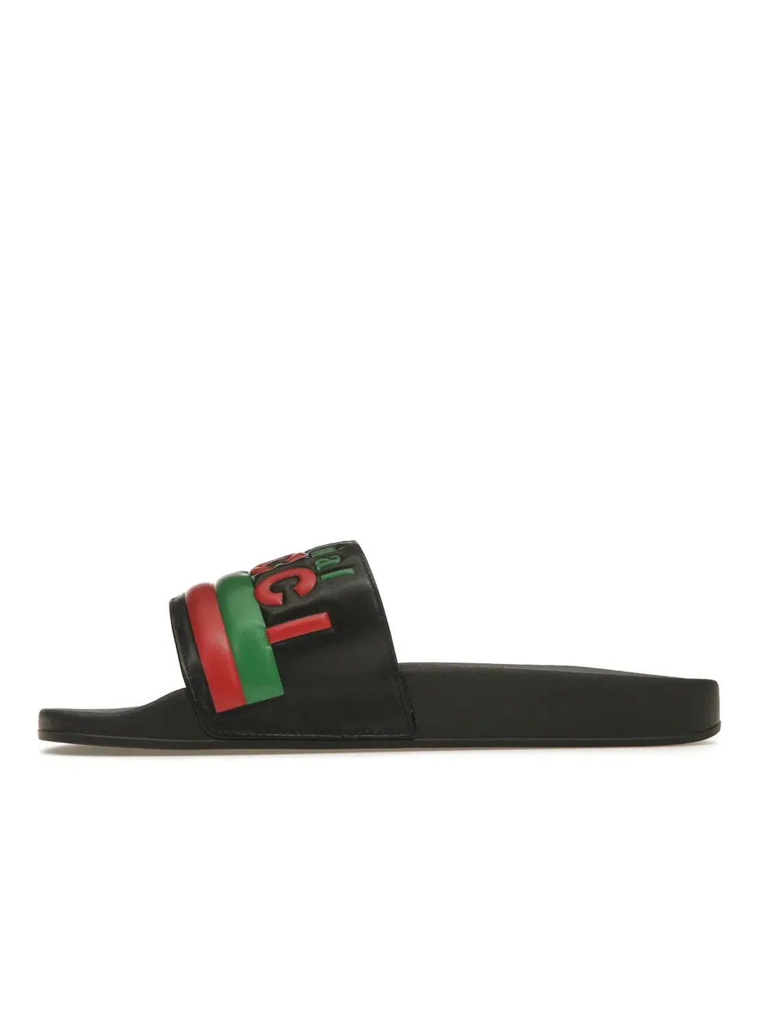 Шлепанцы Gucci Original Gucci, кожаные — изображение 3 из 4, черный
