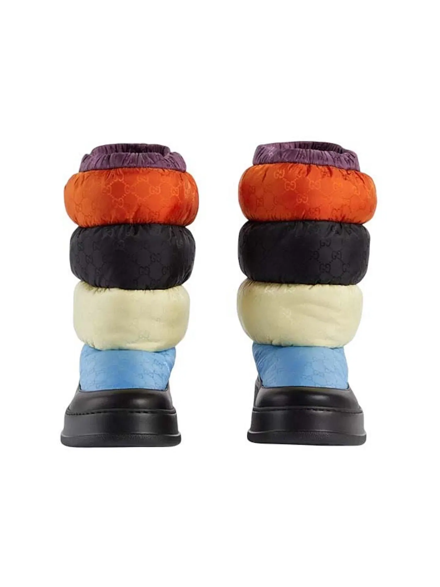 Ботинки мужские Gucci Padded Snow Boots, утепленные — изображение 2 из 3, многоцветный