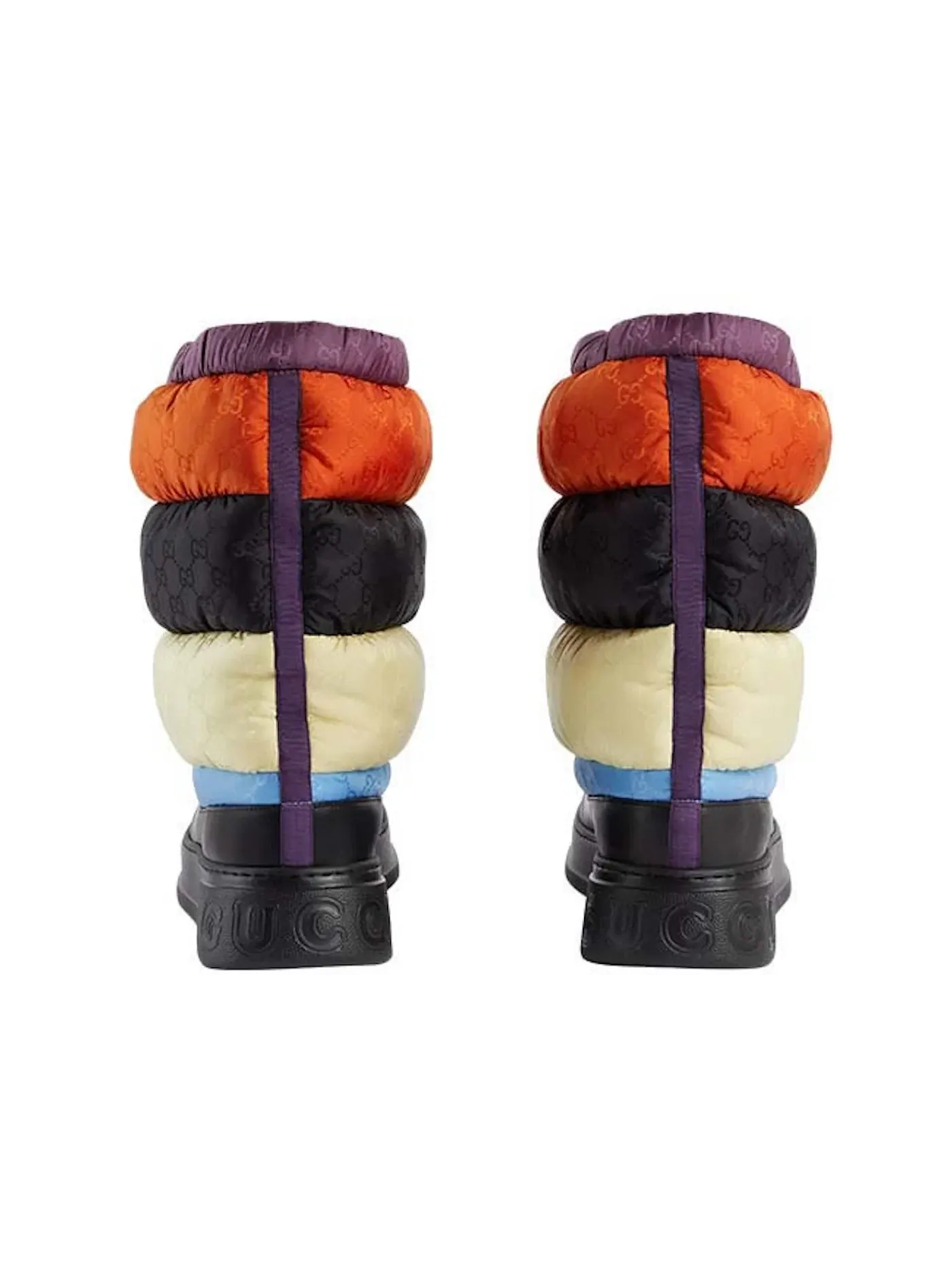Ботинки мужские Gucci Padded Snow Boots, утепленные — изображение 3 из 3, многоцветный