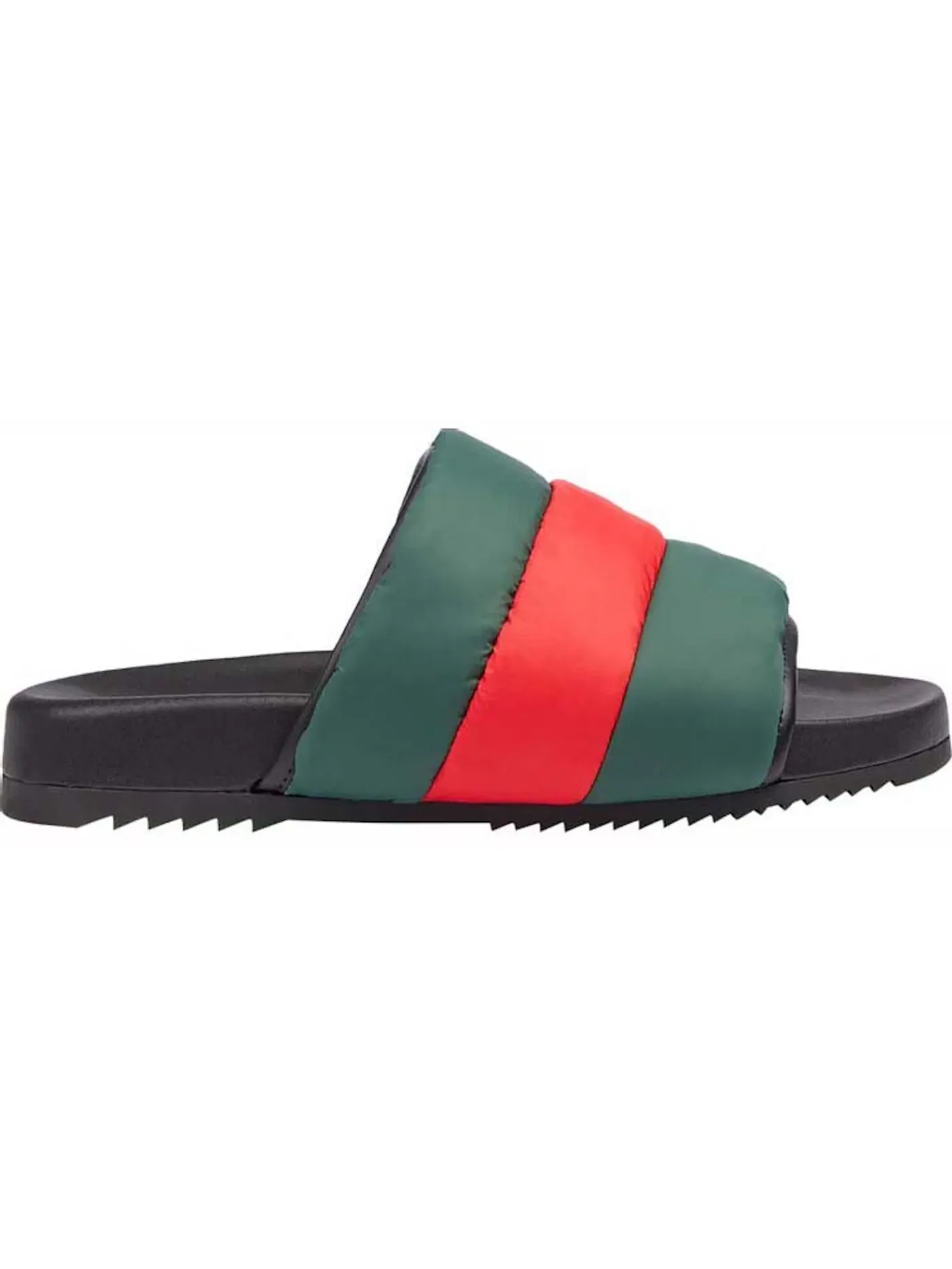 Шлепанцы мужские Gucci Padded Web Slide, с логотипом Web