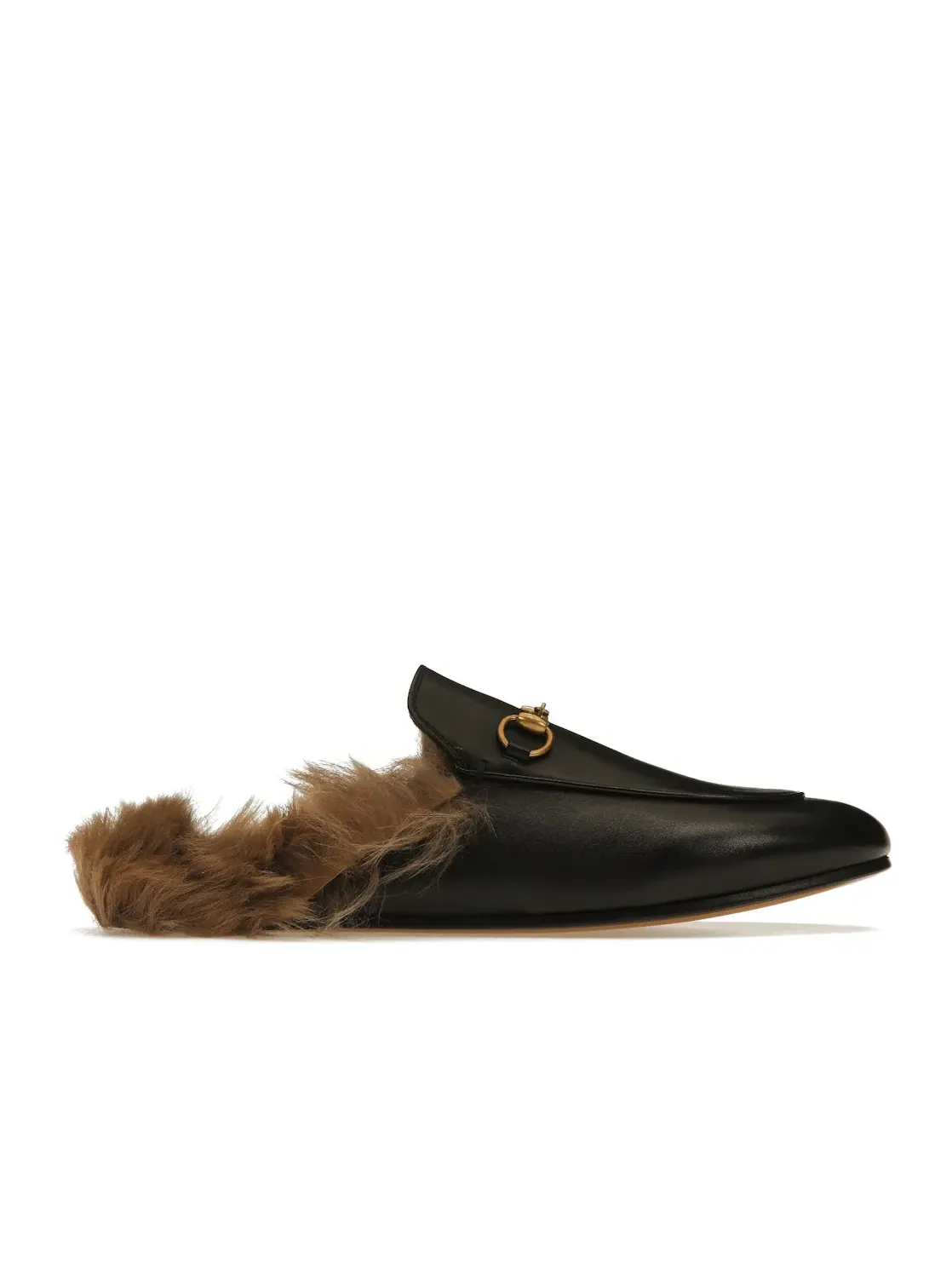 Туфли-лодочки Gucci Princetown Slipper без задника, с принтом — изображение 1 из 4