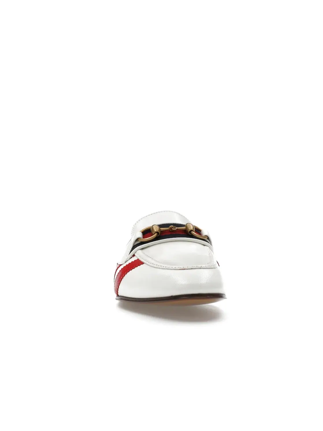 Туфли-мюли Gucci Princetown Slipper, кожаные, с логотипом — изображение 2 из 4