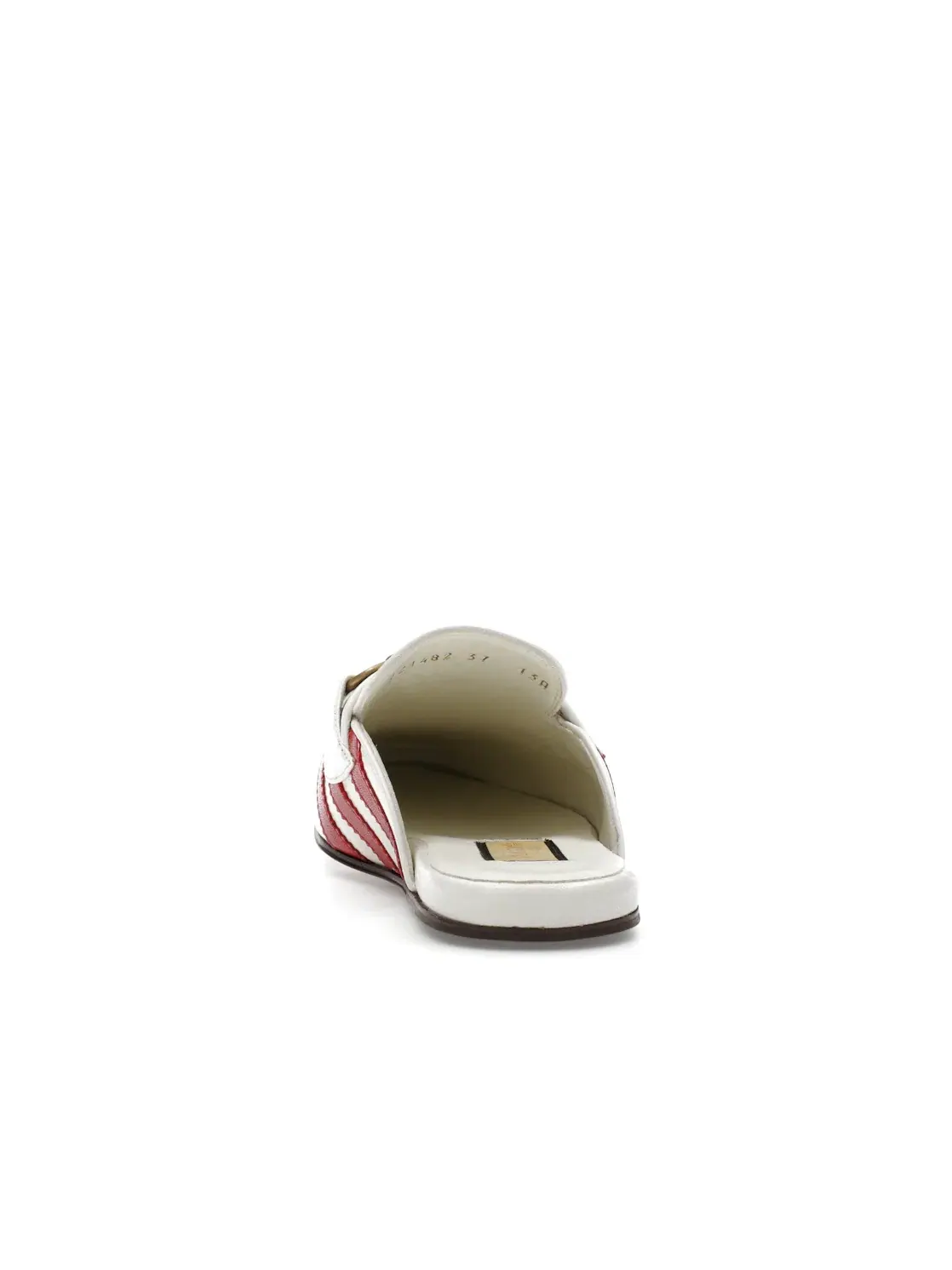 Туфли-мюли Gucci Princetown Slipper, кожаные, с логотипом — изображение 4 из 4