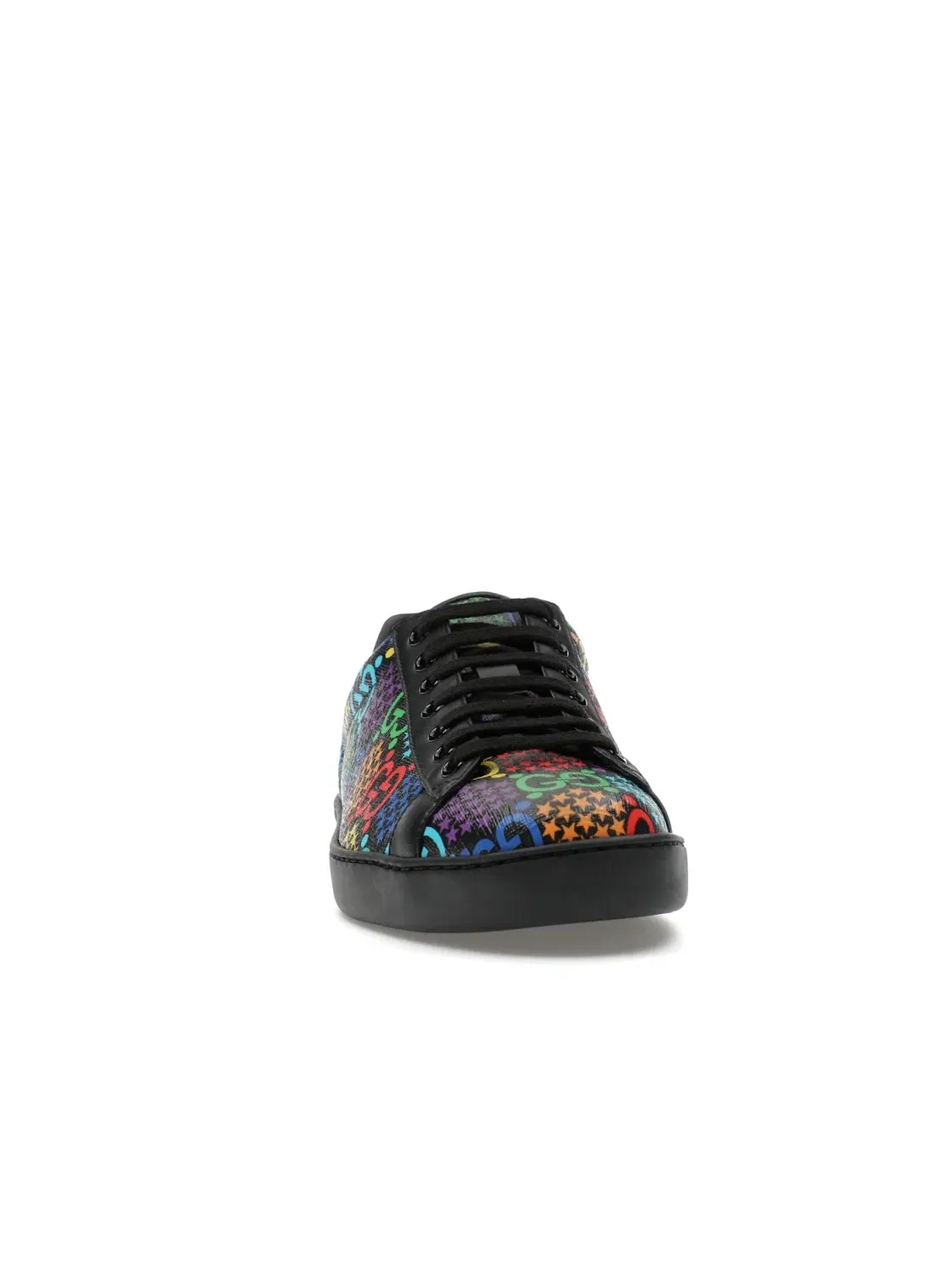 Кроссовки Gucci Psychadelic Ace, кожаные — изображение 2 из 4, черный/мульти