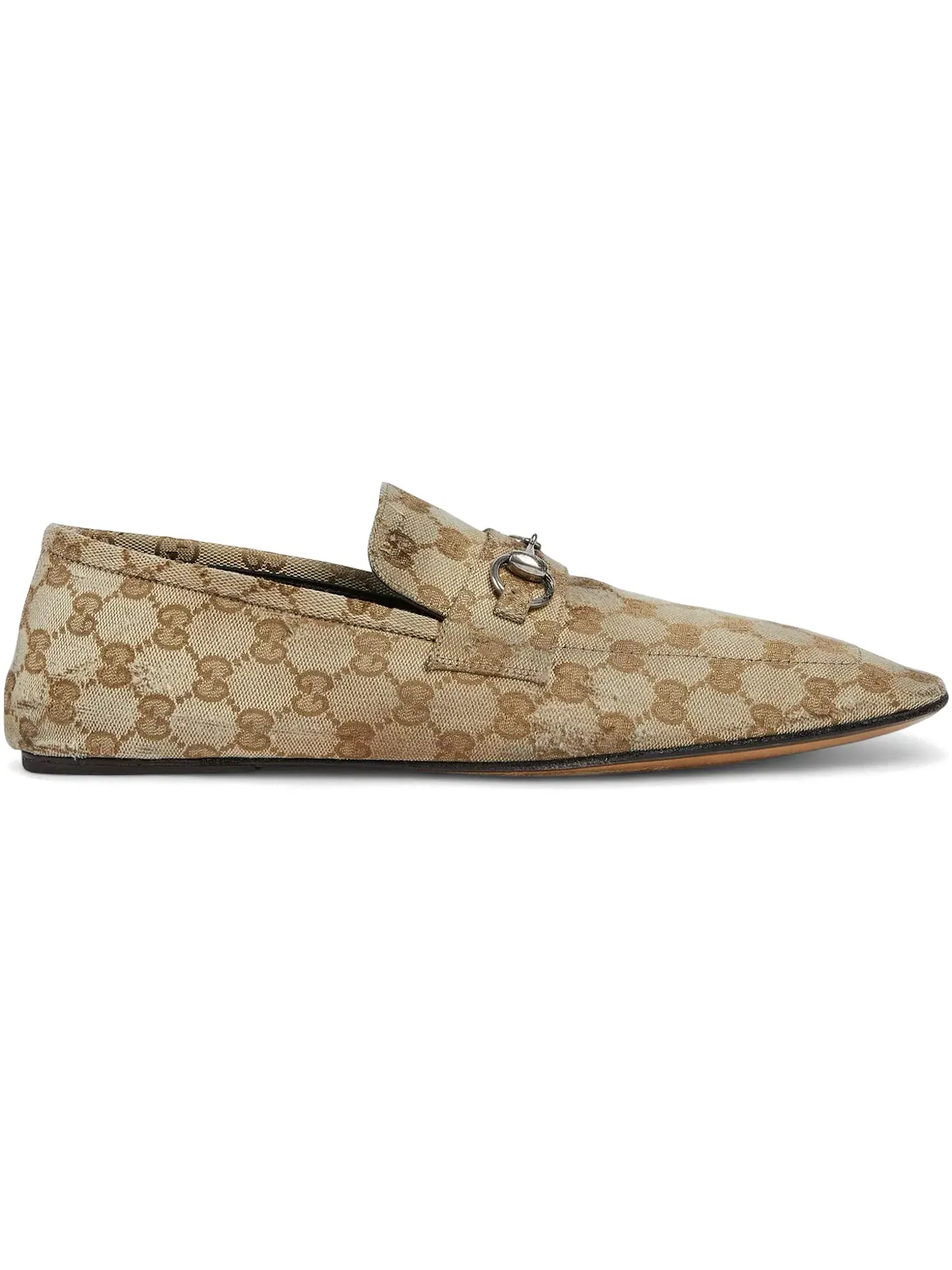Лоферы мужские Gucci Ragazzo Loafer, с эффектом потертости