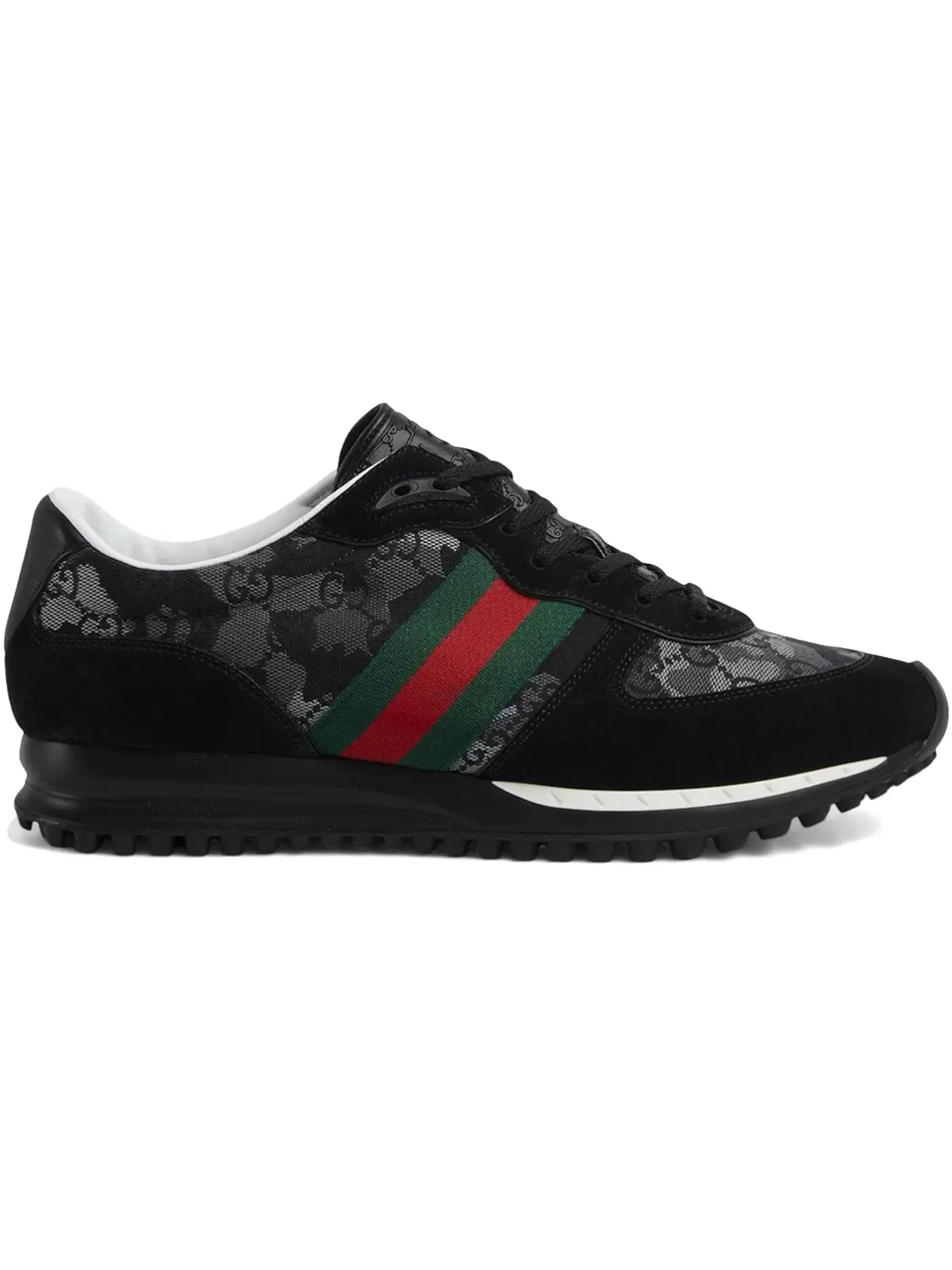 Кроссовки мужские Gucci Re-Motion Sneaker, камуфляжный принт — изображение 1 из 1, черный/серый