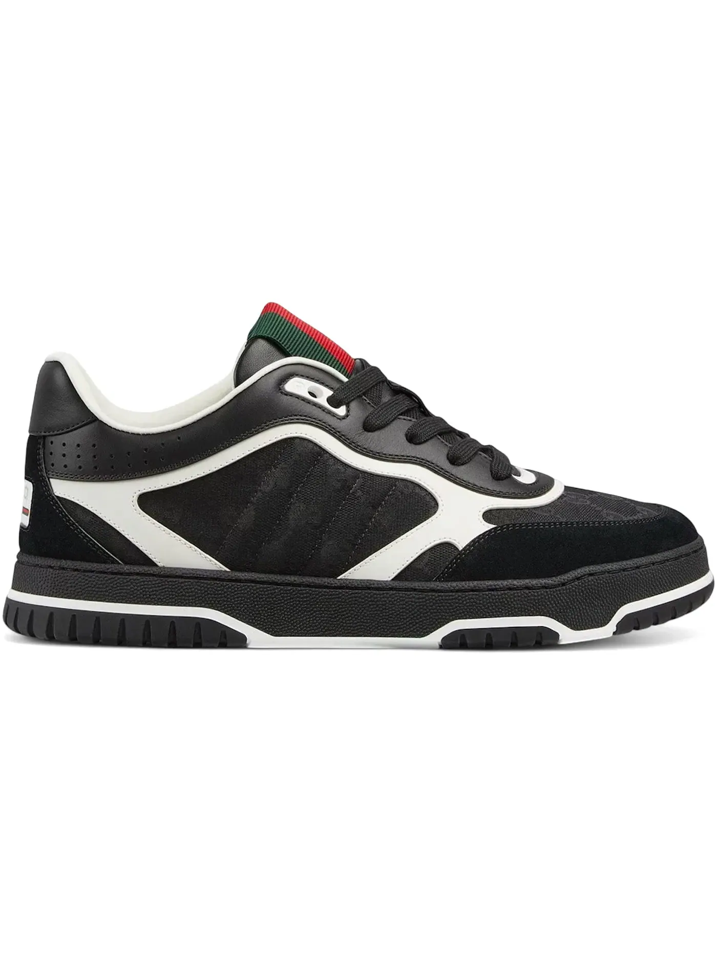Кеды мужские Gucci Re-Web Sneaker, с принтом GG — изображение 1 из 1, черный