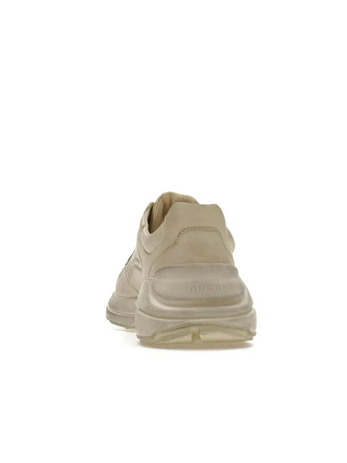 Кроссовки мужские Gucci Rhyton, с эффектом потертости — изображение 4 из 4, белый