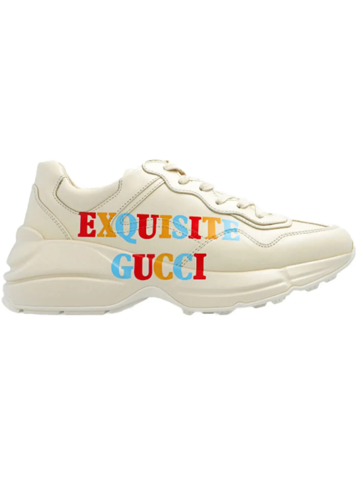 Кроссовки мужские Gucci Rhyton Exquisite — изображение 1 из 1, белый