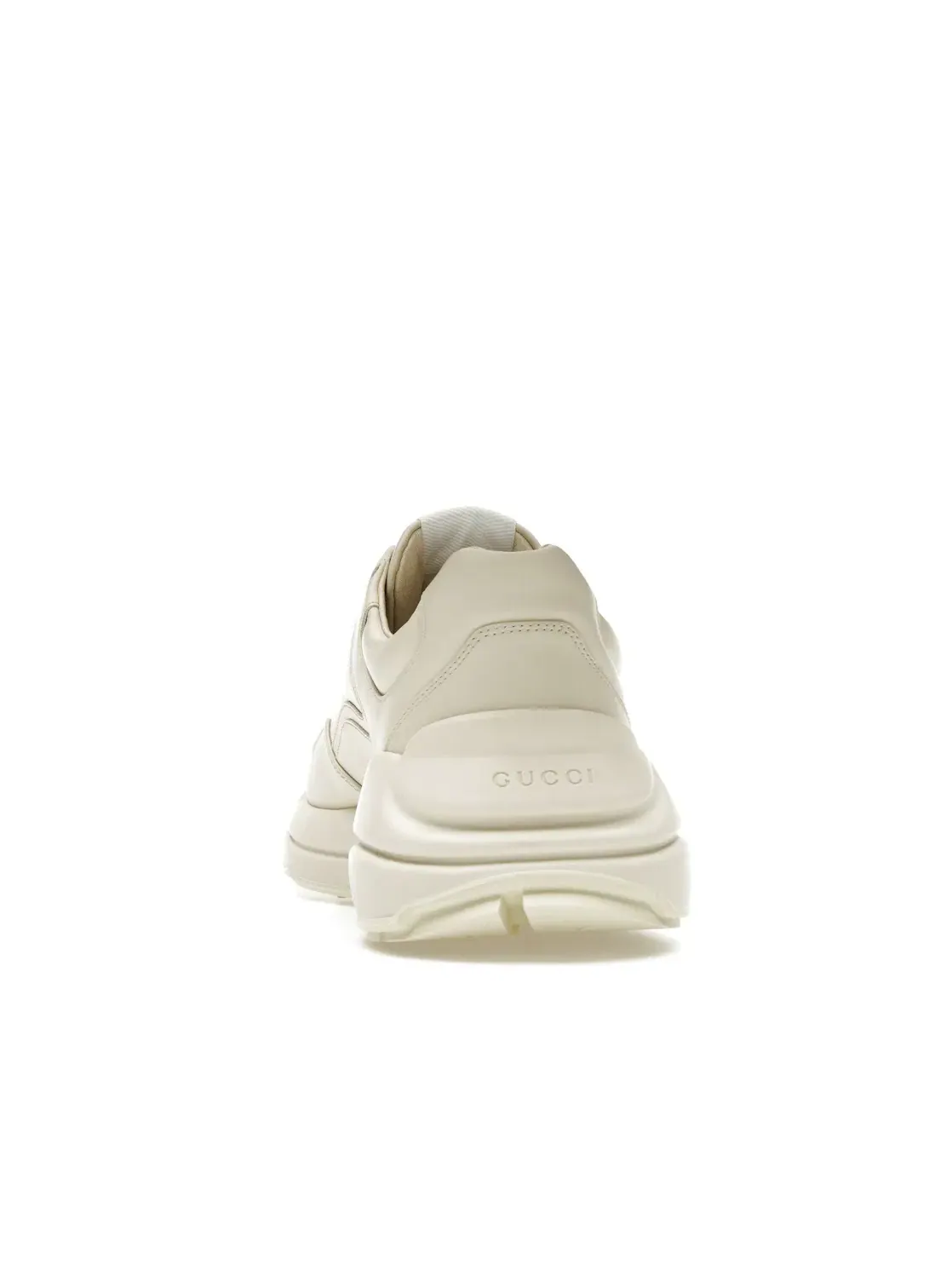 Кроссовки мужские Gucci Rhyton Interlocking Disk кожаные Ivory/Red — изображение 4 из 4, красный