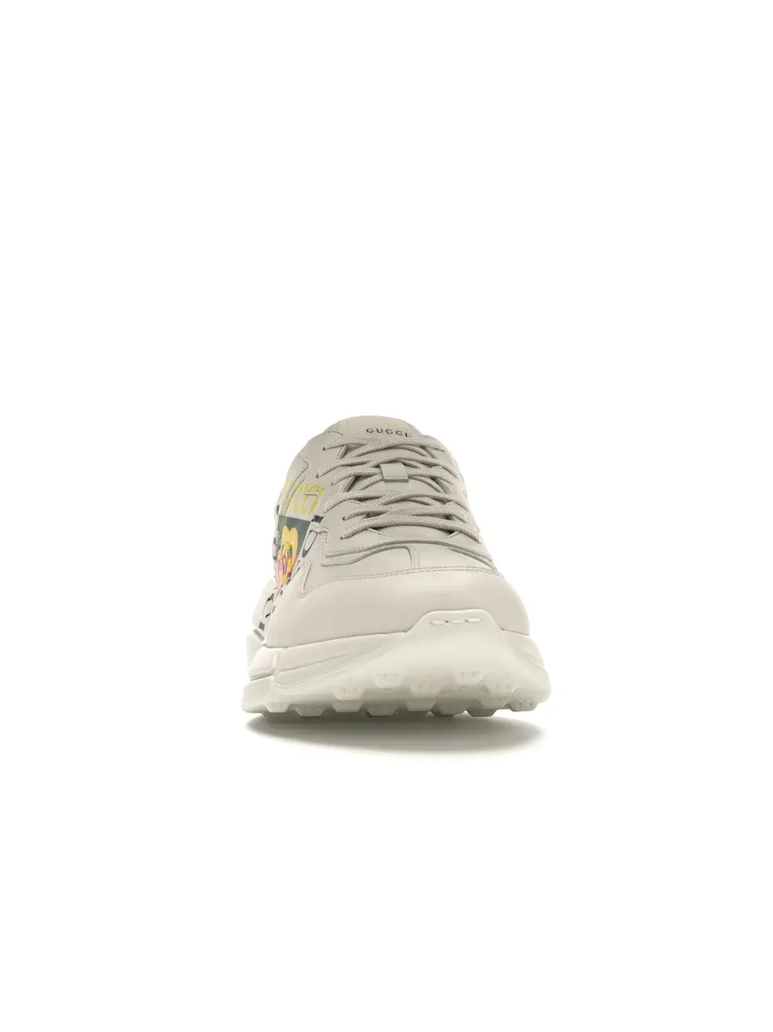 Кроссовки мужские Gucci Rhyton Logo, кожаные — изображение 2 из 4, белый