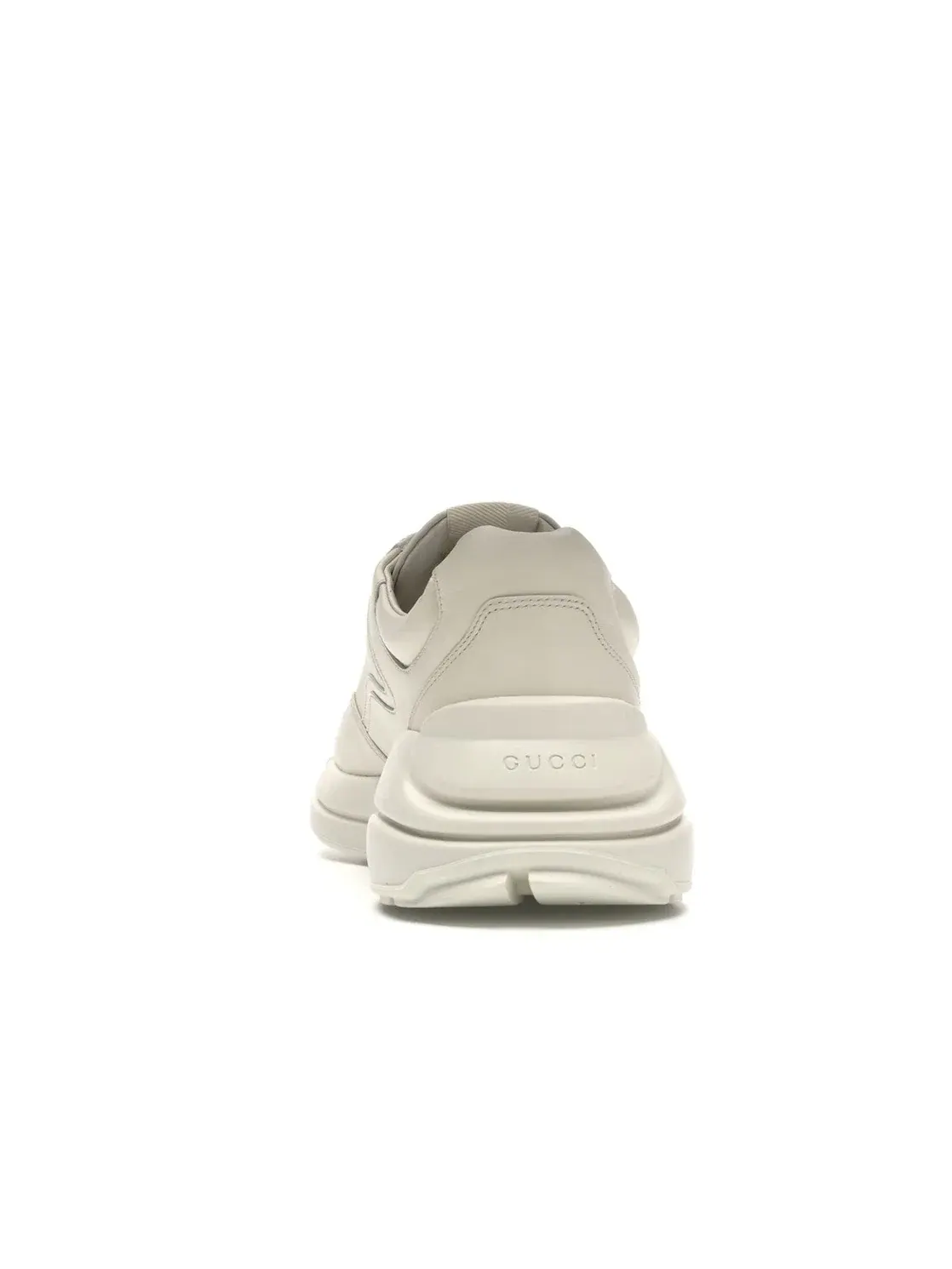 Кроссовки мужские Gucci Rhyton Logo, кожаные — изображение 4 из 4, белый