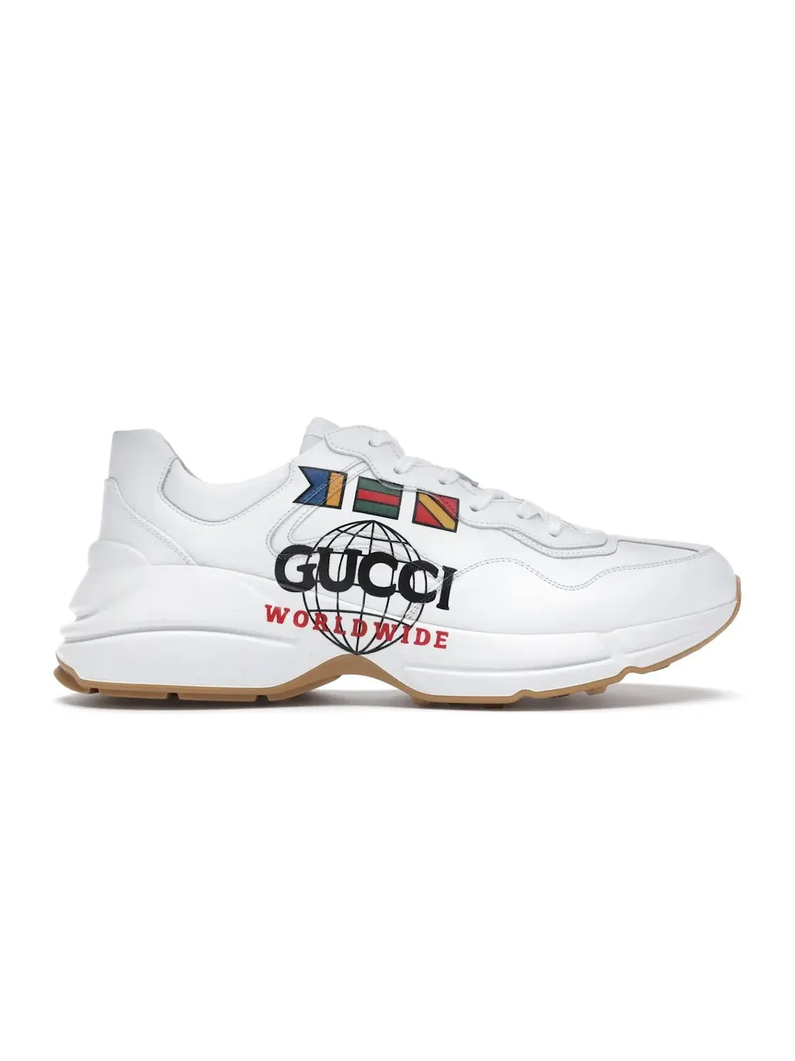 Кроссовки мужские Gucci Rhyton — изображение 1 из 4, белый