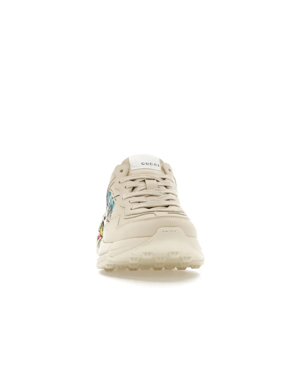 Кроссовки женские Gucci Rhyton Кожаные с Принтом Дональда Дака Ivory/Multicolor — изображение 2 из 4, мульти