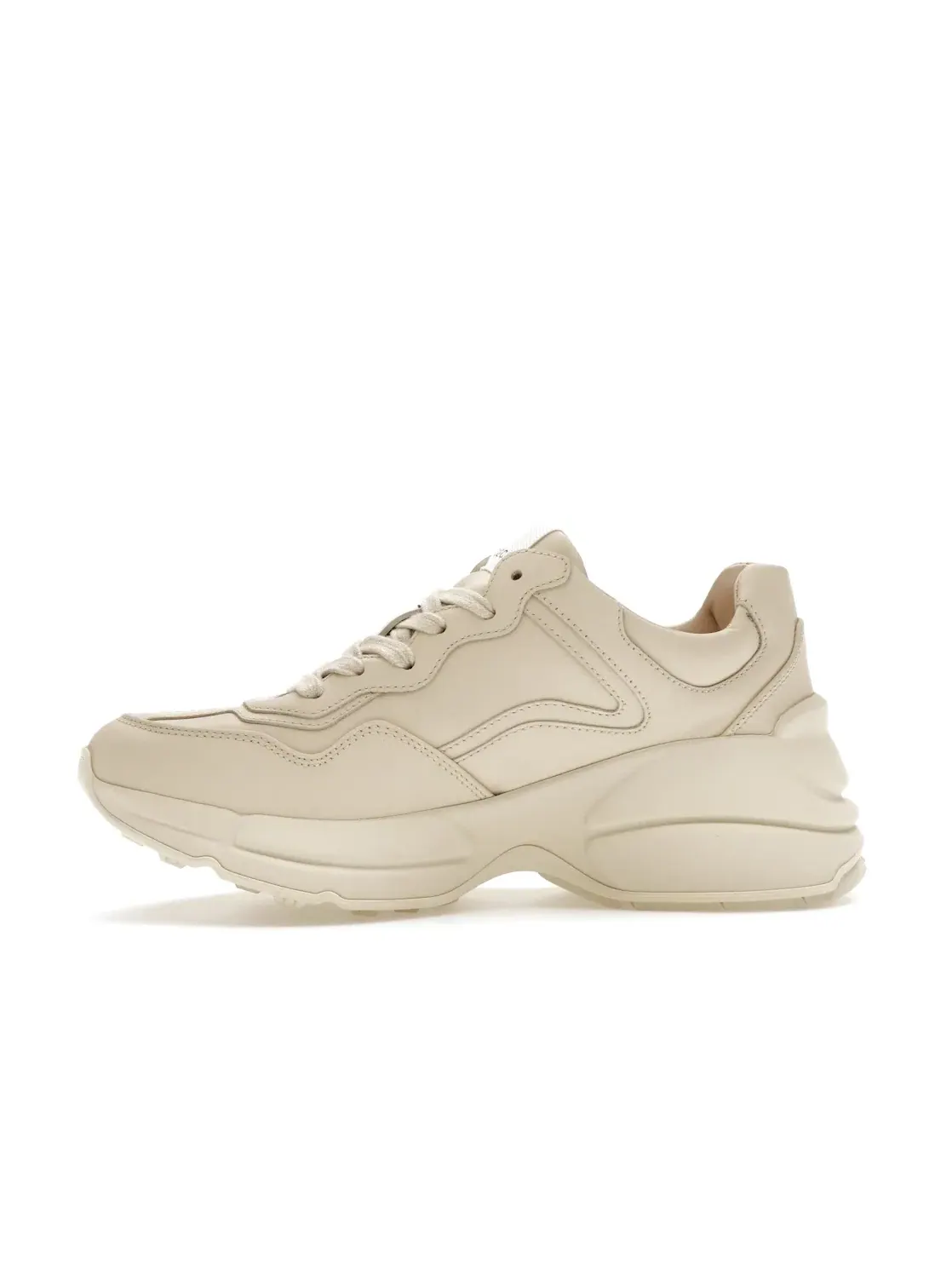 Кроссовки женские Gucci Rhyton Кожаные с Принтом Дональда Дака Ivory/Multicolor — изображение 3 из 4, мульти