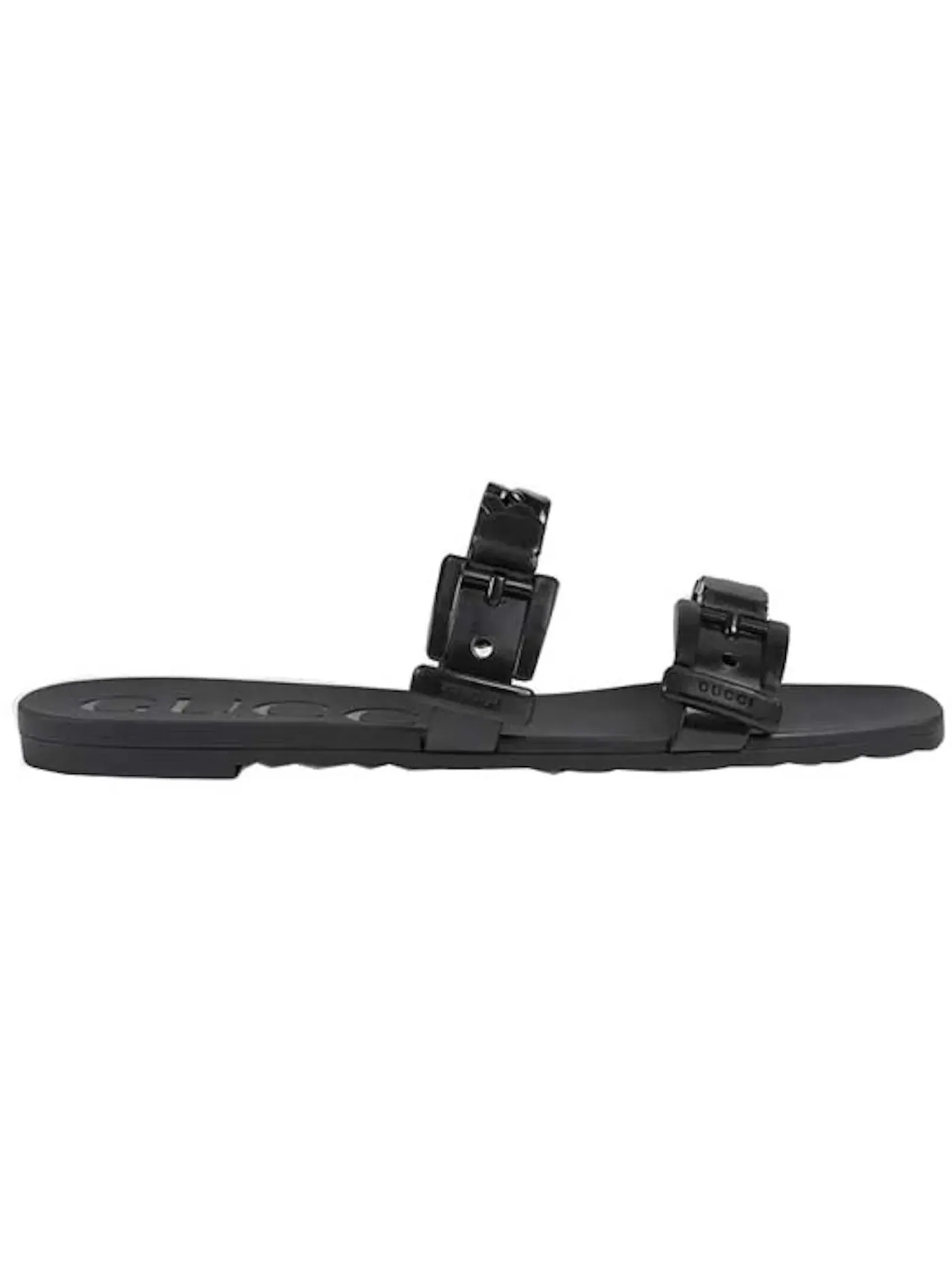 Шлепанцы женские Gucci Gucci Rubber Slide, с ремешком