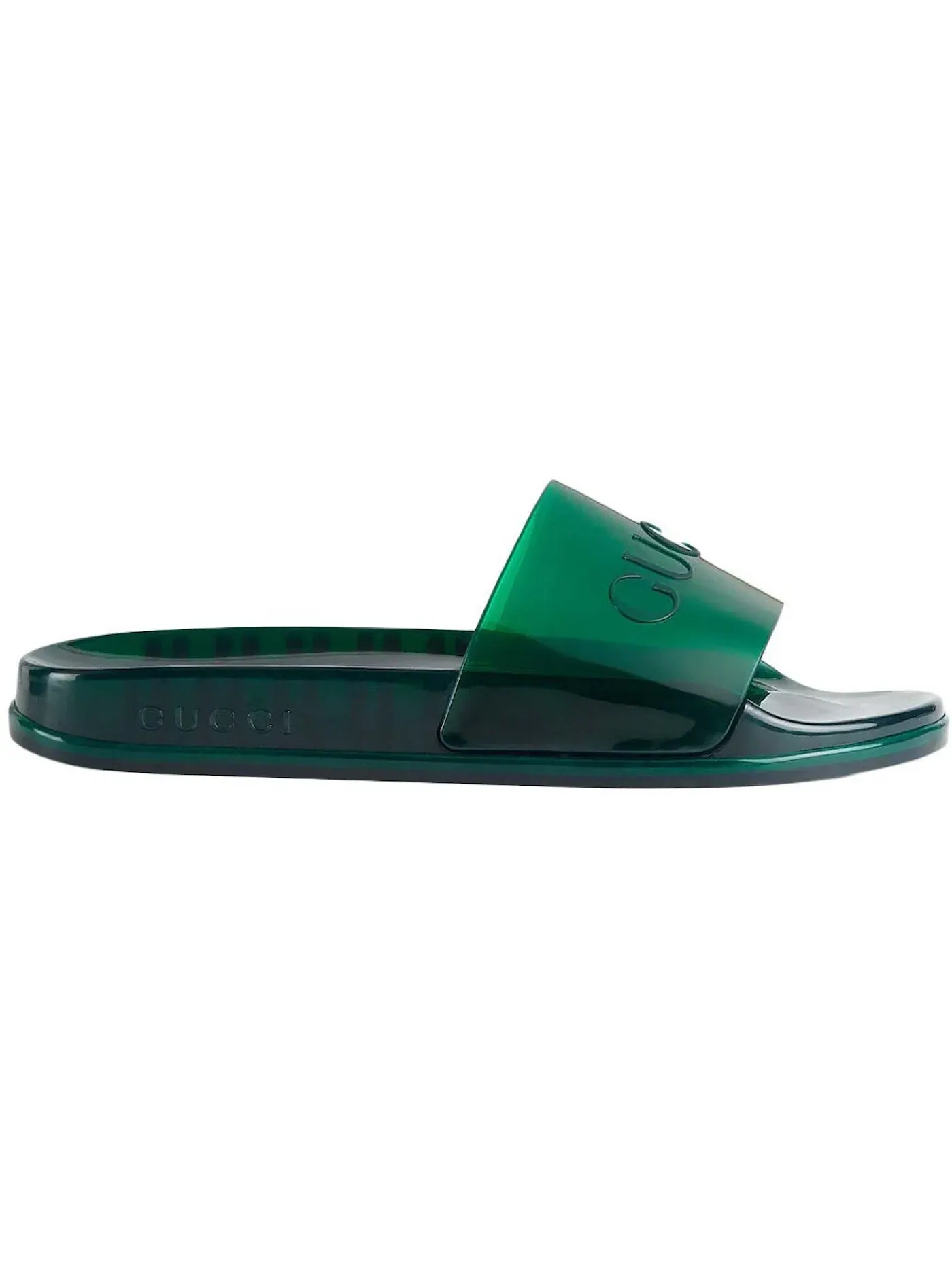 Шлепанцы мужские Gucci Rubber Slides, резиновые