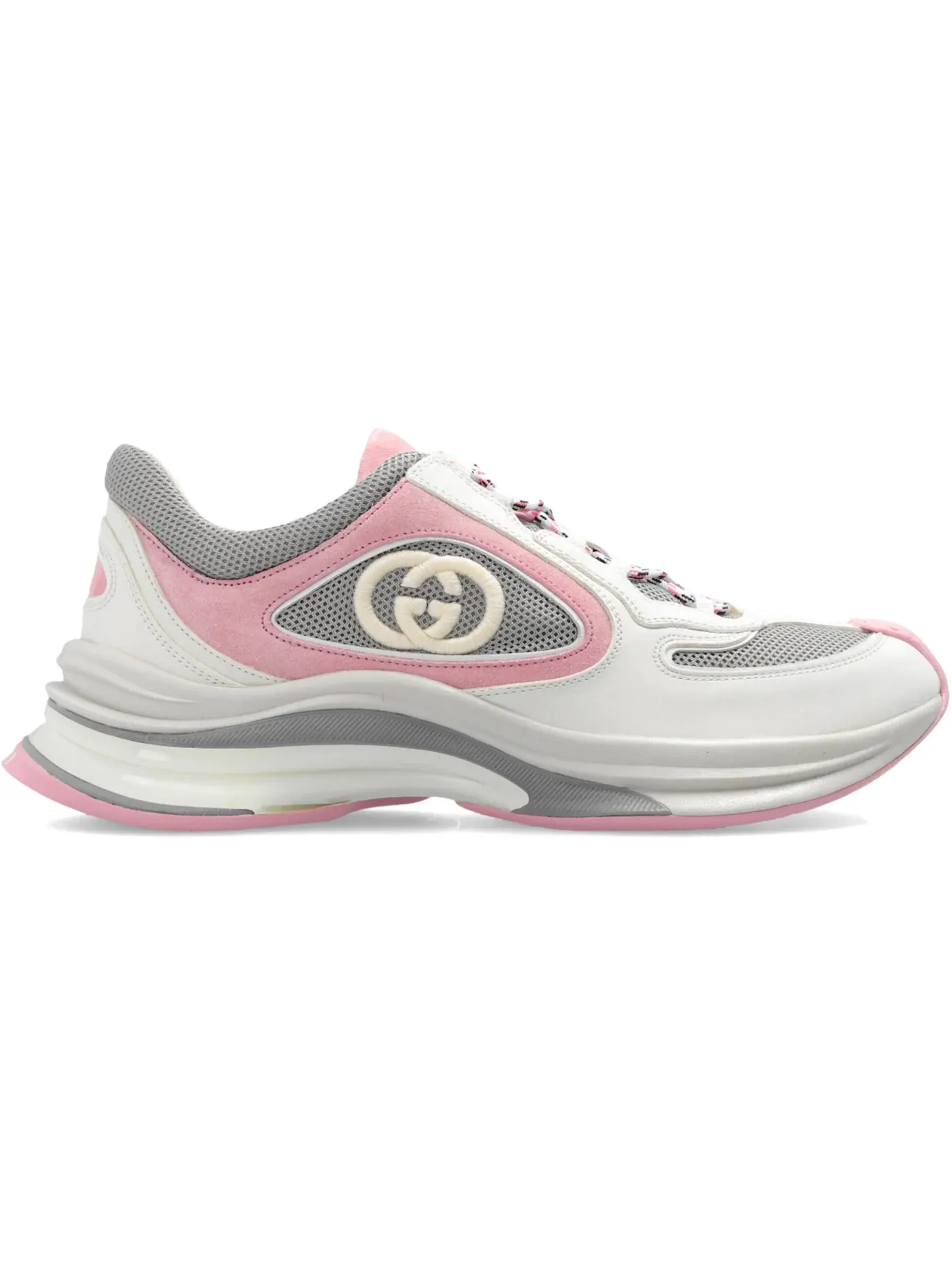 Кроссовки Gucci Gucci Run, с контрастным принтом — изображение 1 из 1
