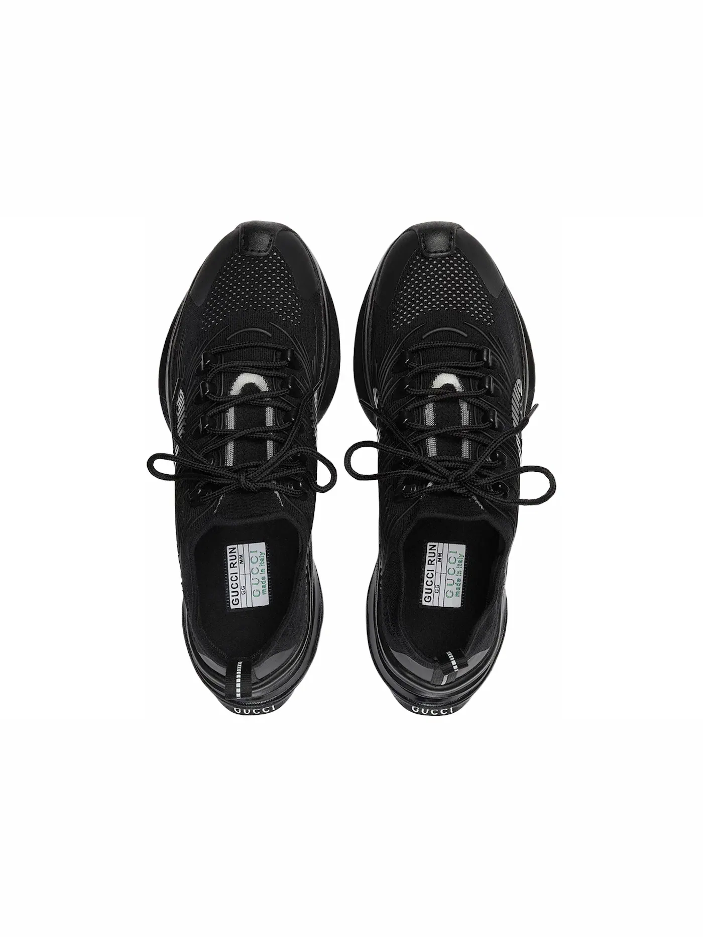 Кроссовки мужские Gucci Run — изображение 3 из 3, черный