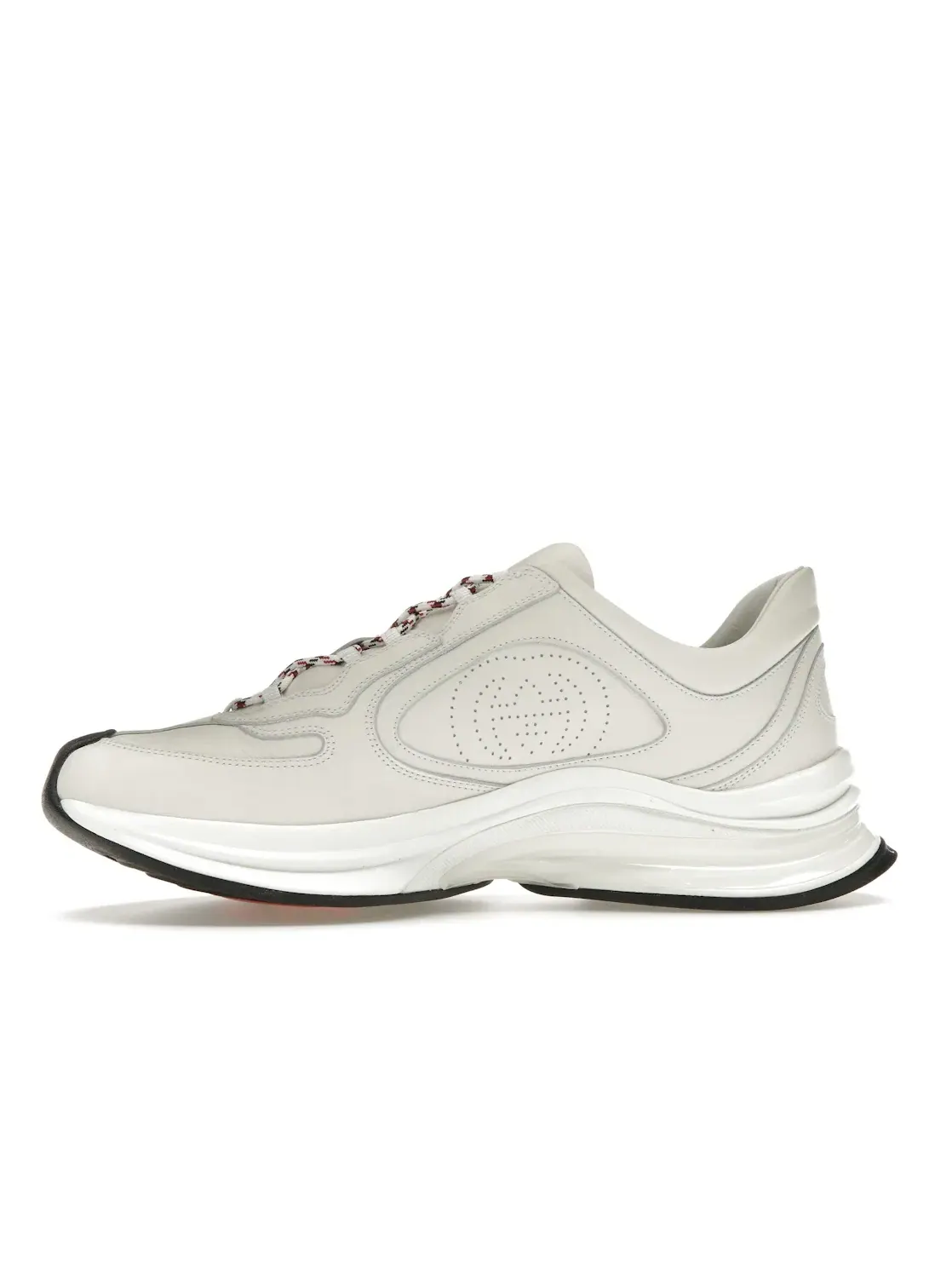 Кроссовки мужские Gucci Run, с полосками — изображение 3 из 4, белый/синий/красный