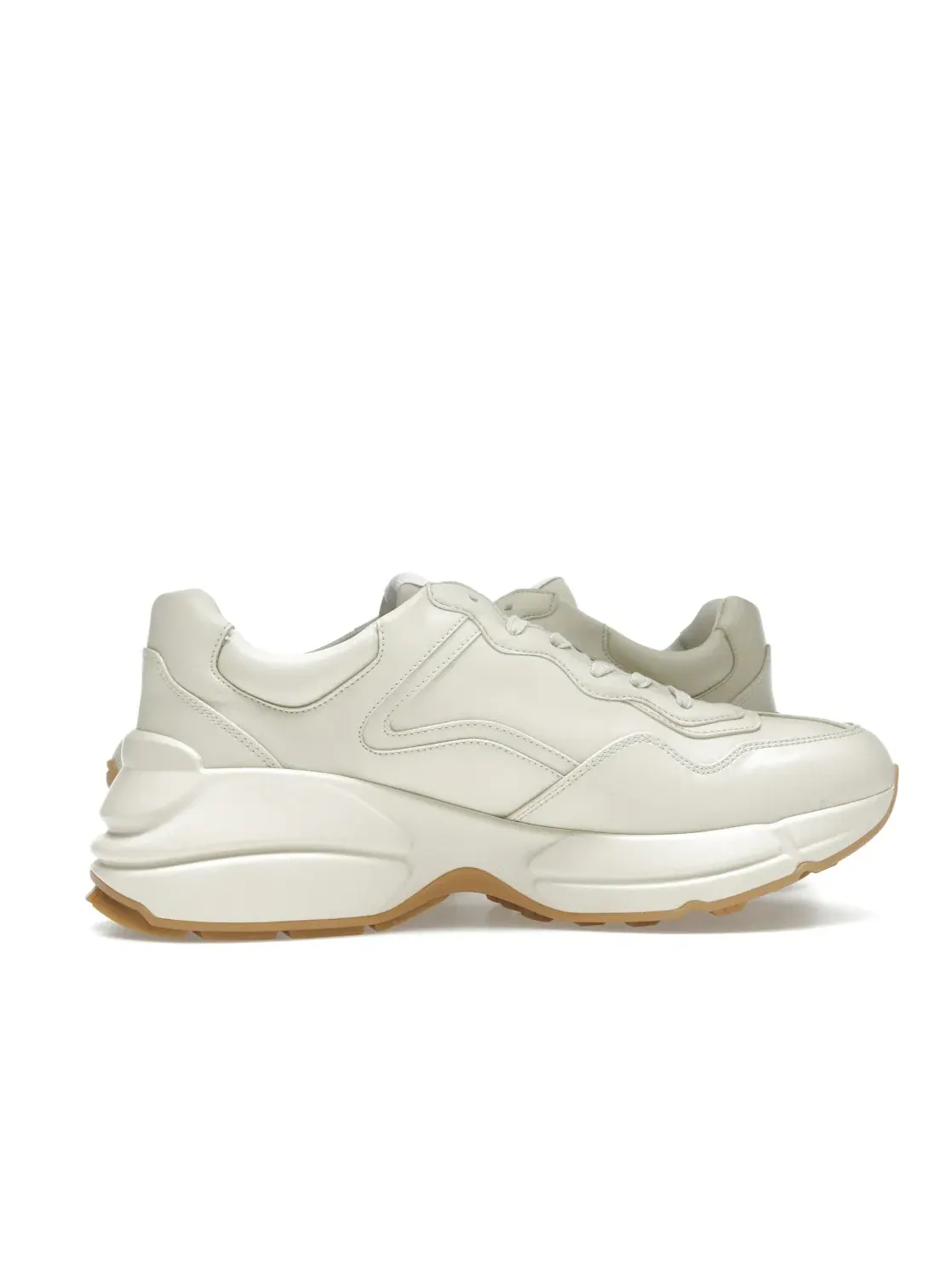 Кроссовки женские Gucci Rython Ivory/Navy — изображение 3 из 4, синий