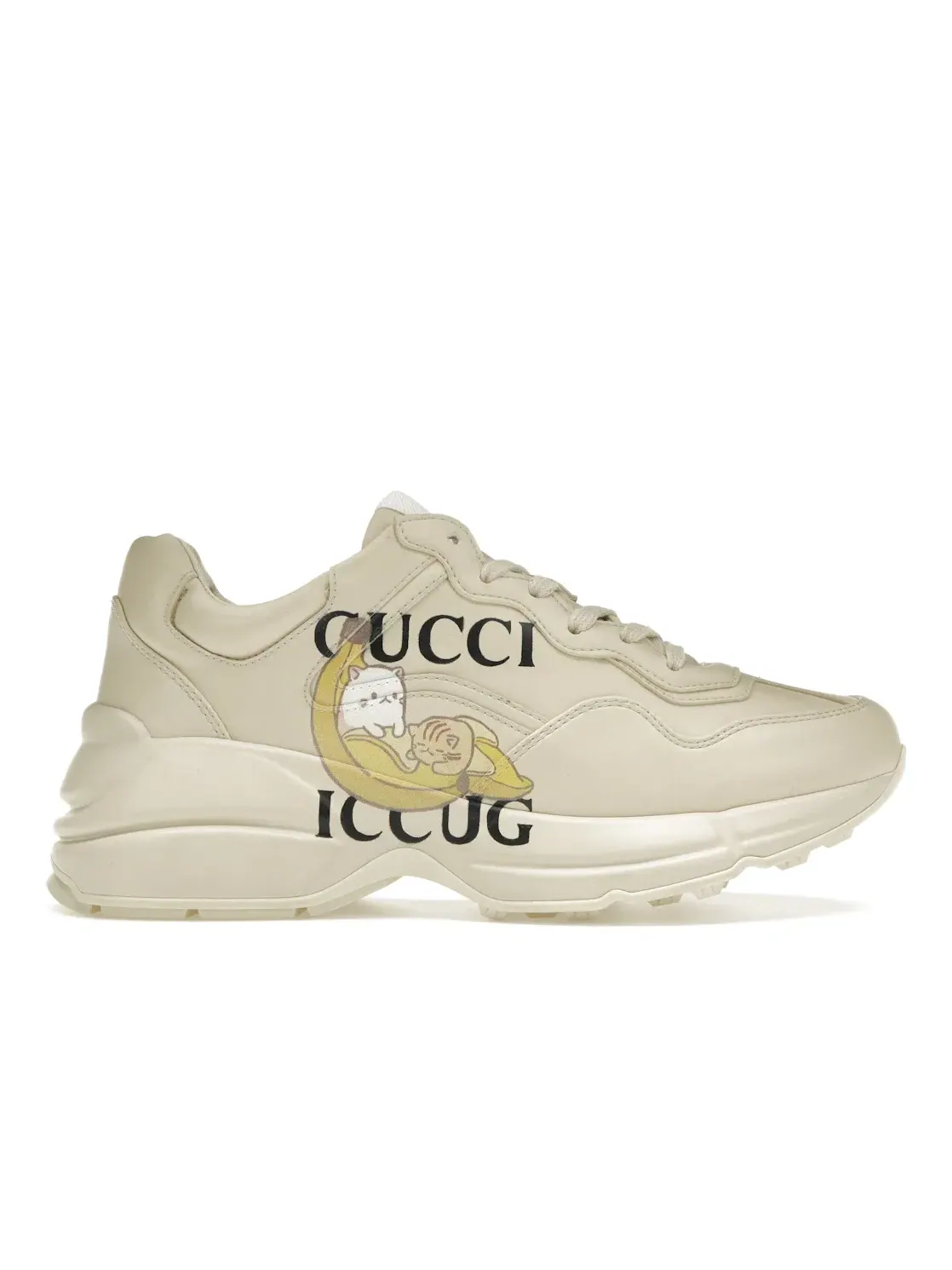 Кроссовки женские Gucci Rython Ivory/Multi — изображение 1 из 4, мульти