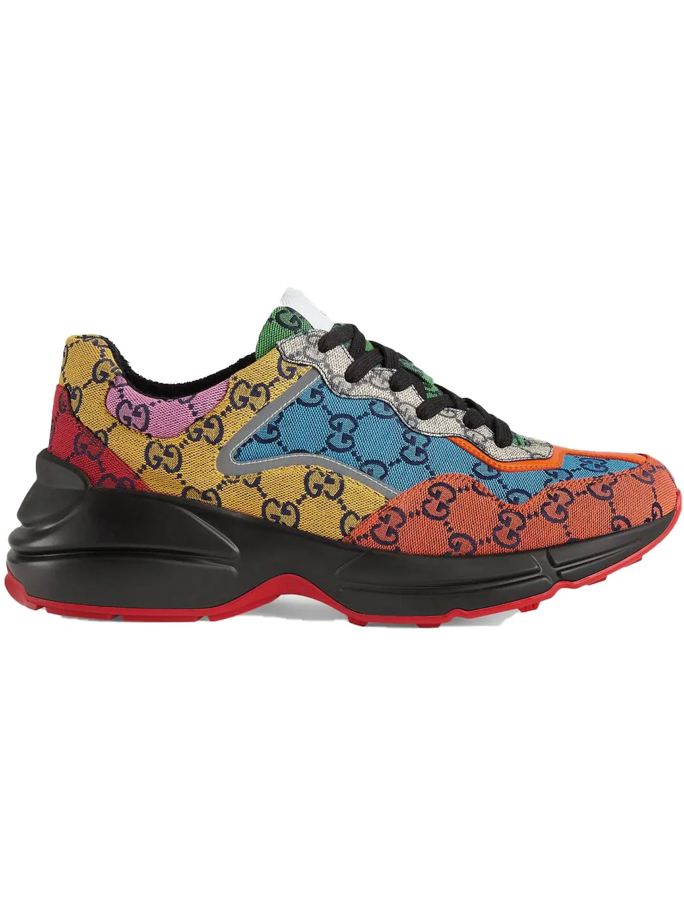 Кроссовки женские Gucci Rython Multicolor — изображение 1 из 1, мульти