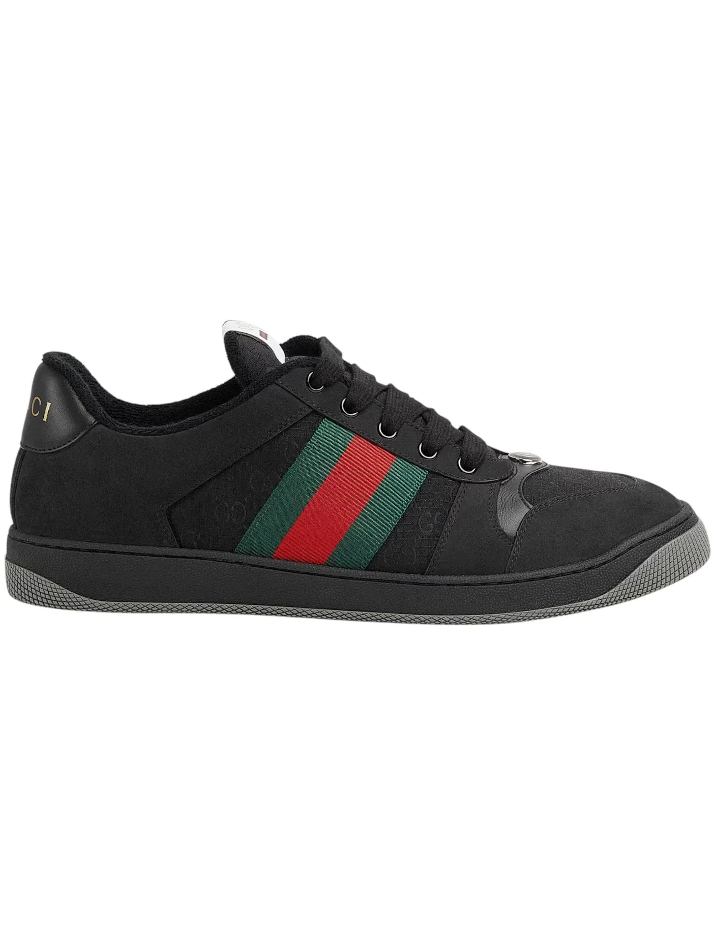 Кроссовки Gucci Screener с принтом — изображение 1 из 1, черный