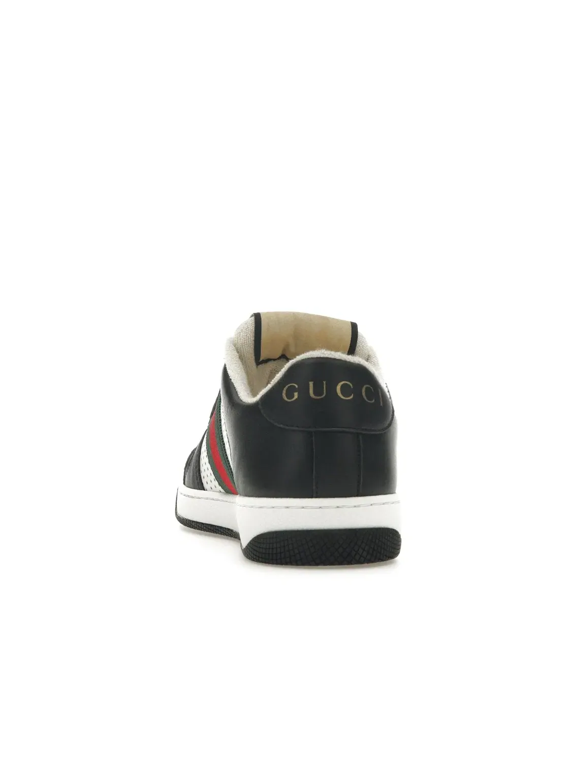 Кроссовки женские Gucci Screener с принтом — изображение 4 из 4, черный/белый
