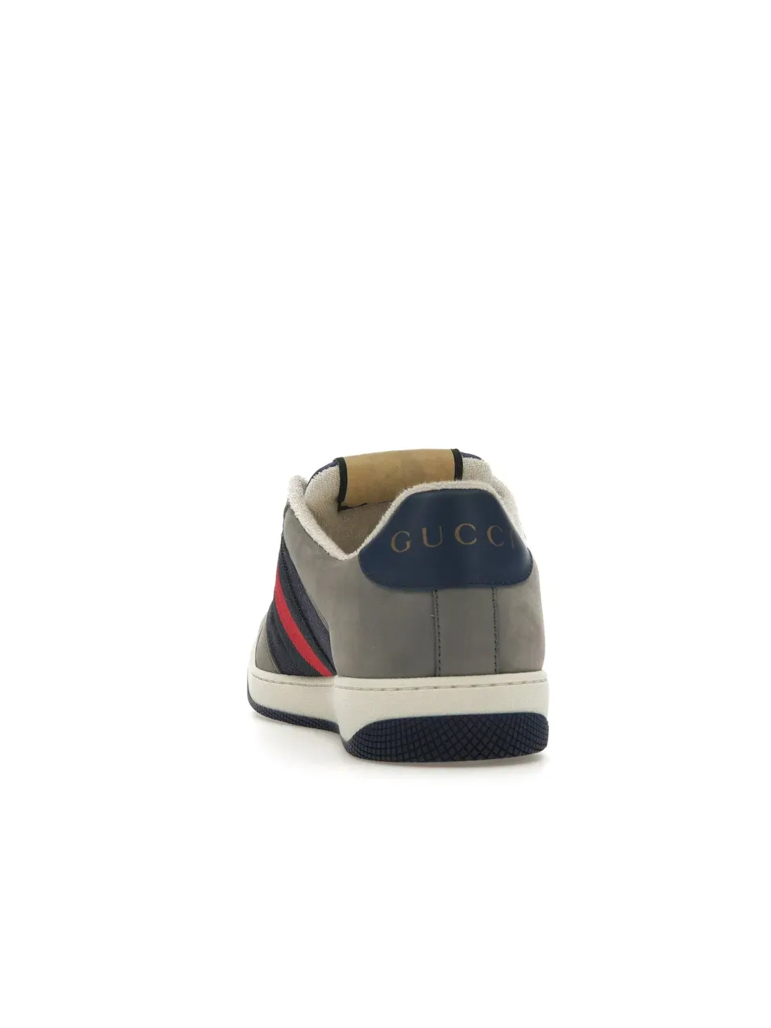 Кроссовки мужские Gucci Screener GG Sneaker, замшевый верх — изображение 4 из 4, серый